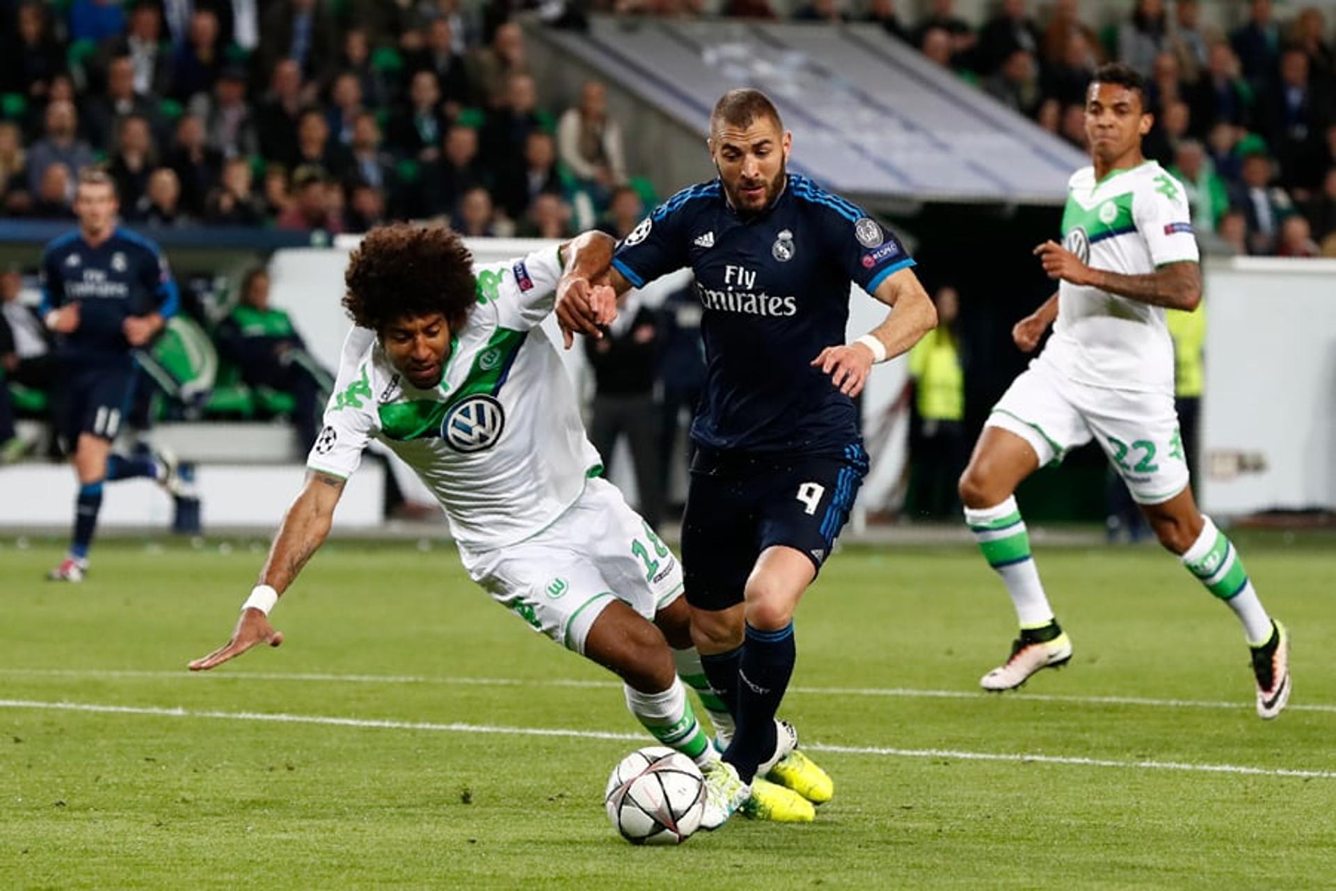 Real e Wolfsburg fazem a volta das quartas de final da Liga dos Campeões nesta terça-feira em Madri