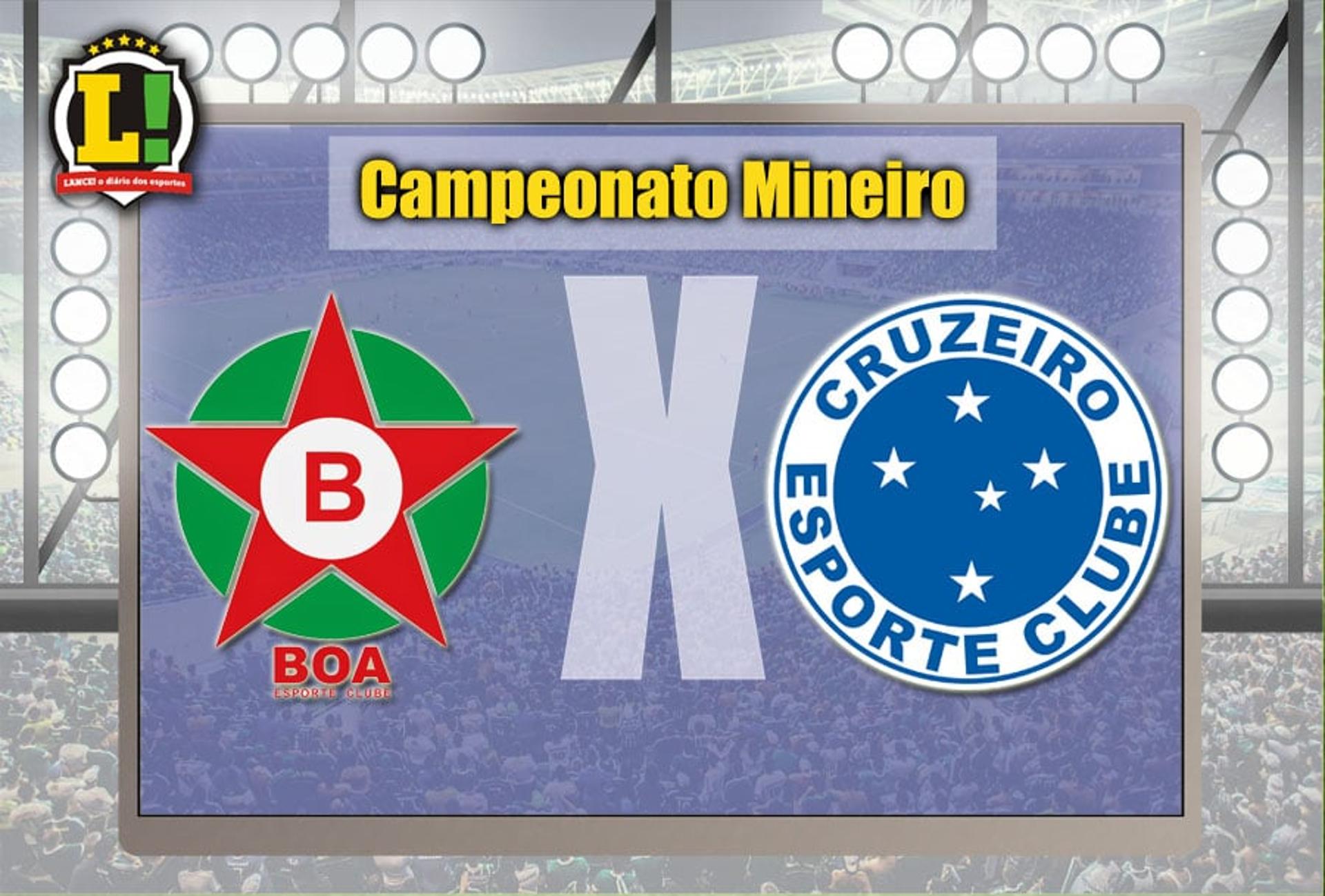 Apresentação Boa Esporte x Cruzeiro Campeonato Mineiro