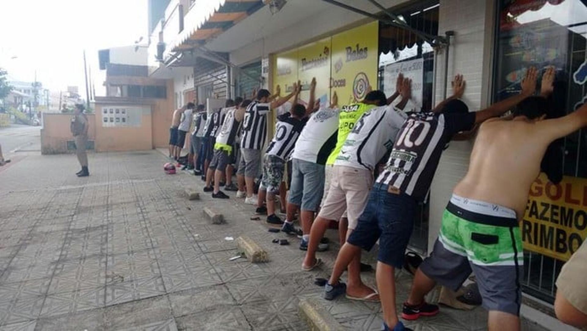 Figueira x Avai (Foto: Polícia Militar / Divulgação)