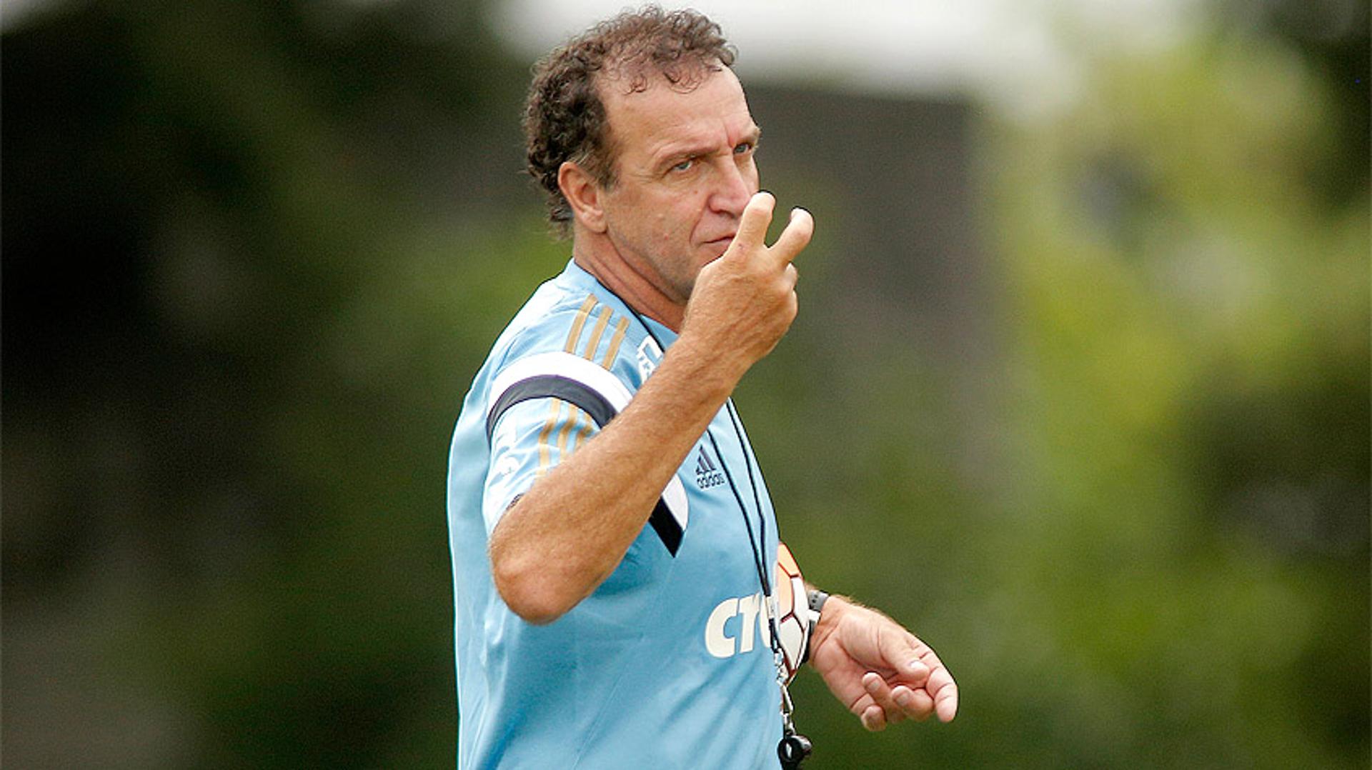 HOME - Treino do Palmeiras - Cuca (Foto: Daniel Vorley/AGIF/LANCE!Press)