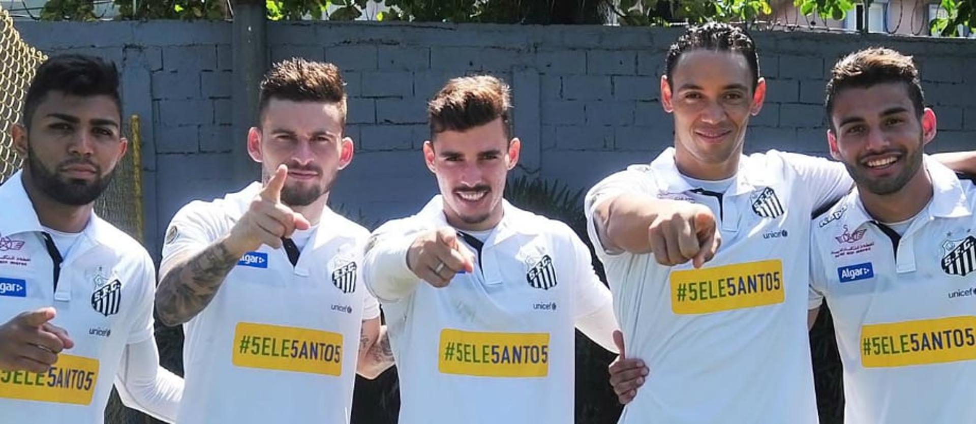 Joias do Santos foram à Seleção Brasileira recentemente