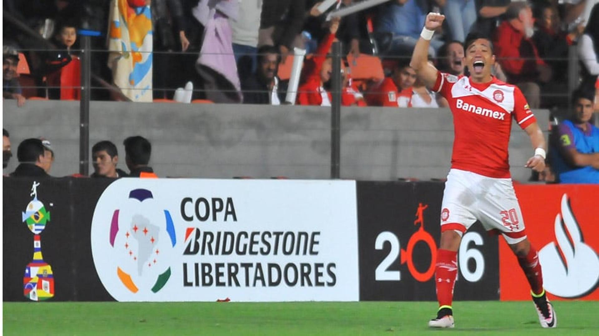 HOME - Toluca x San Lorenzo - Copa Libertadores - Fernando Uribe (Foto: Maria Calls/AFP)