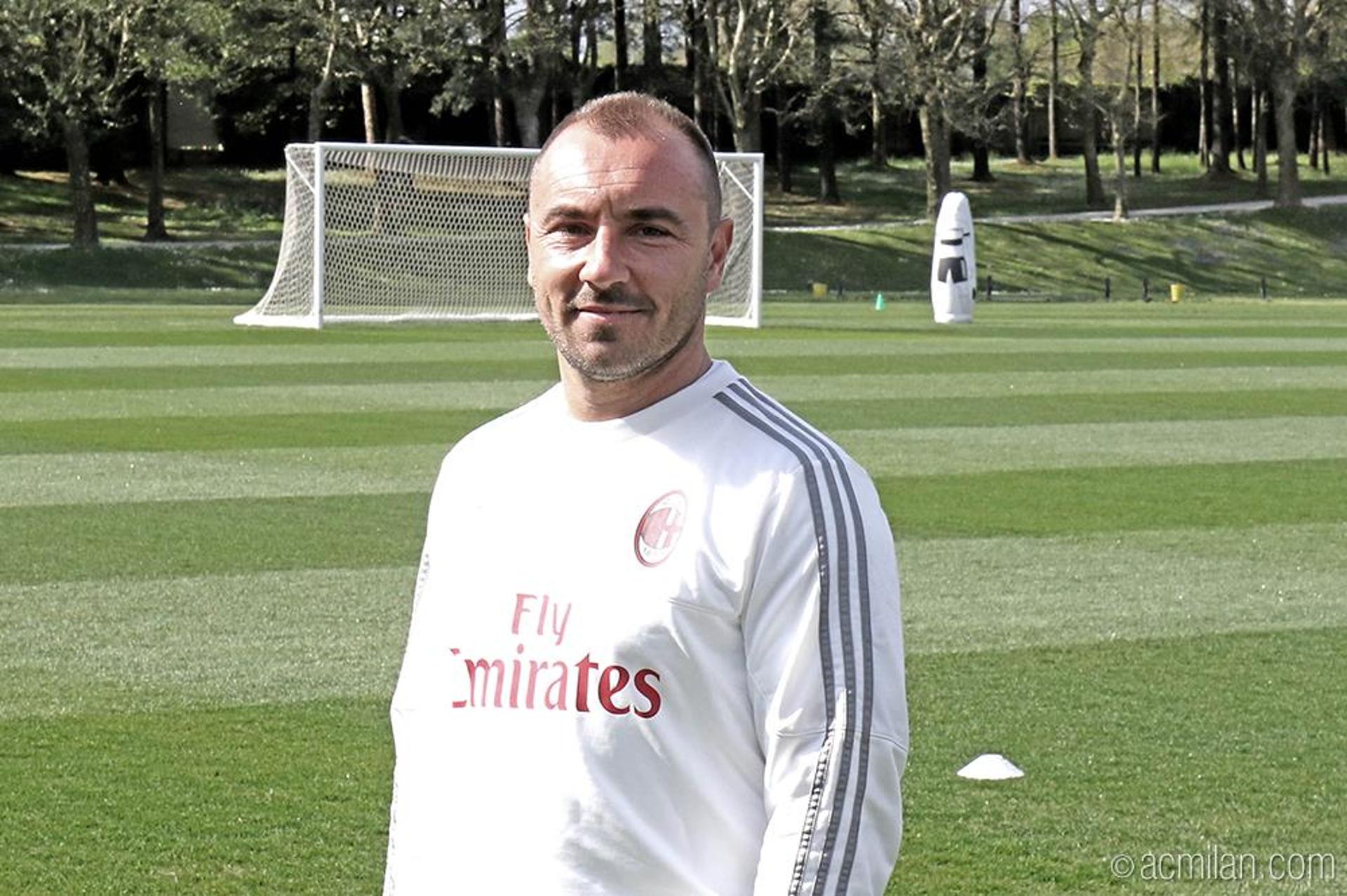 Cristian Brocchi - Treinador do Milan