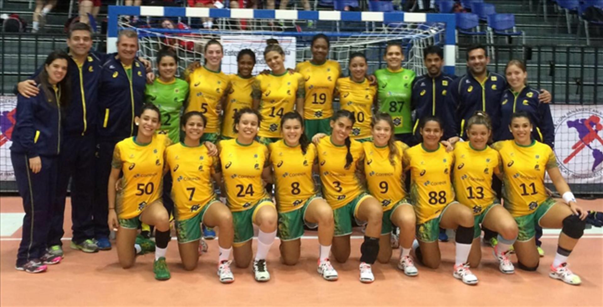 Seleção Brasileira Júnior tem nesta sexta e sábado os jogos mais difíceis do pan/ Foto: CBHb