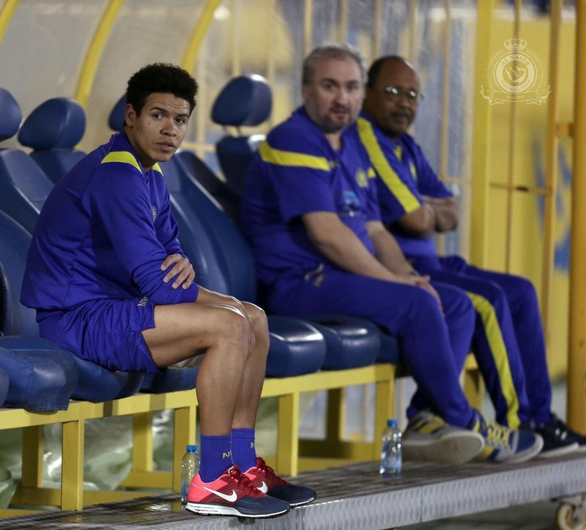 Marquinhos Gabriel tem contrato com o Al Nassr até o meio de 2017 (Foto: Divulgação)