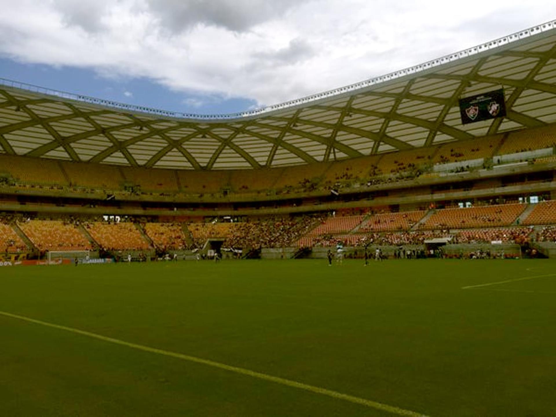 Arena Amazônia antes de Fluminense x Vasco