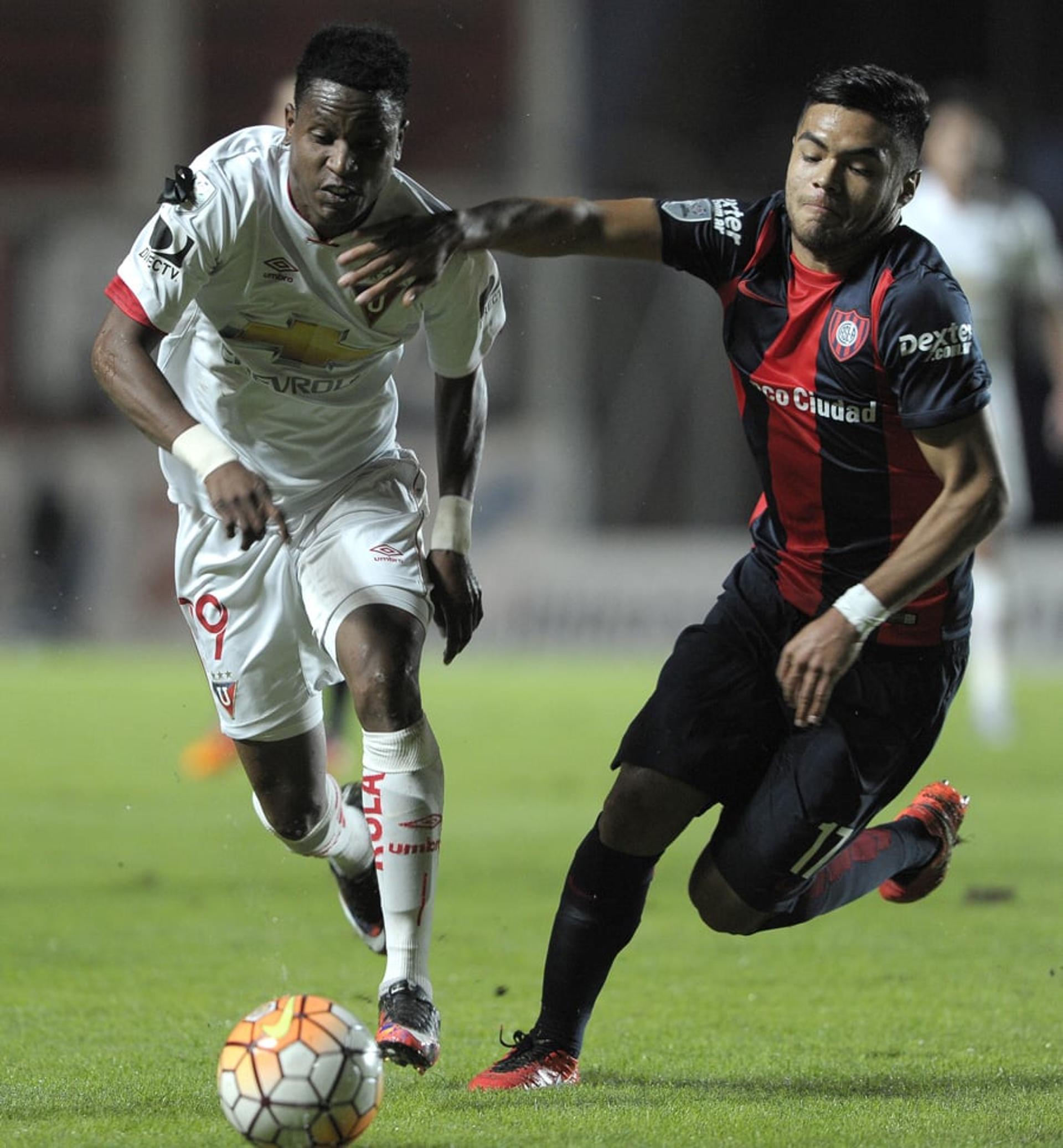 Libertadores - San Lorenzo x LDU (foto:ALEJANDRO PAGNI / AFP