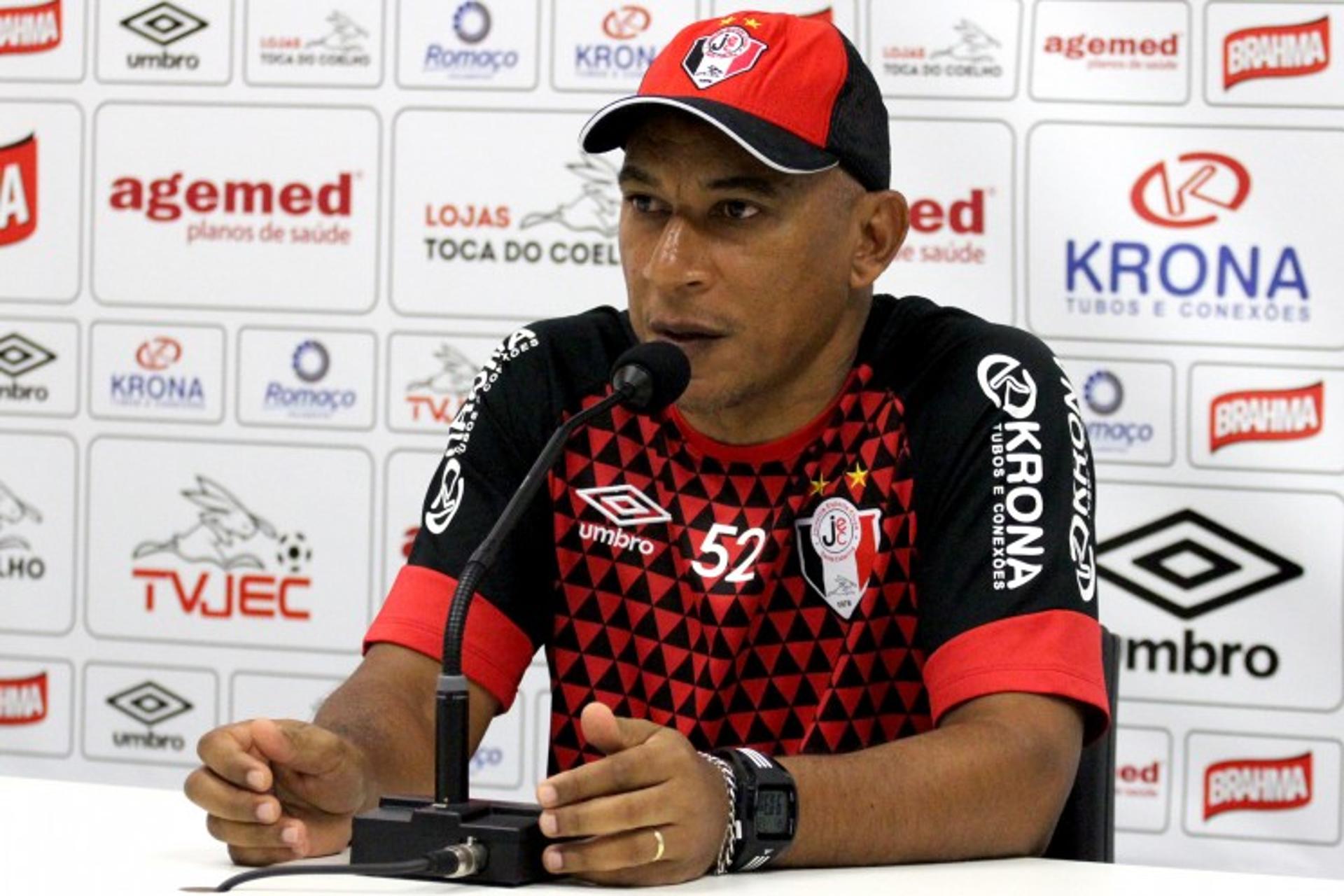 Técnico do Joinville, Hemerson Maria, fala sobre último jogo do Catarinense 2016 (Foto: Divulgação/Assessoria de Imprensa JEC)