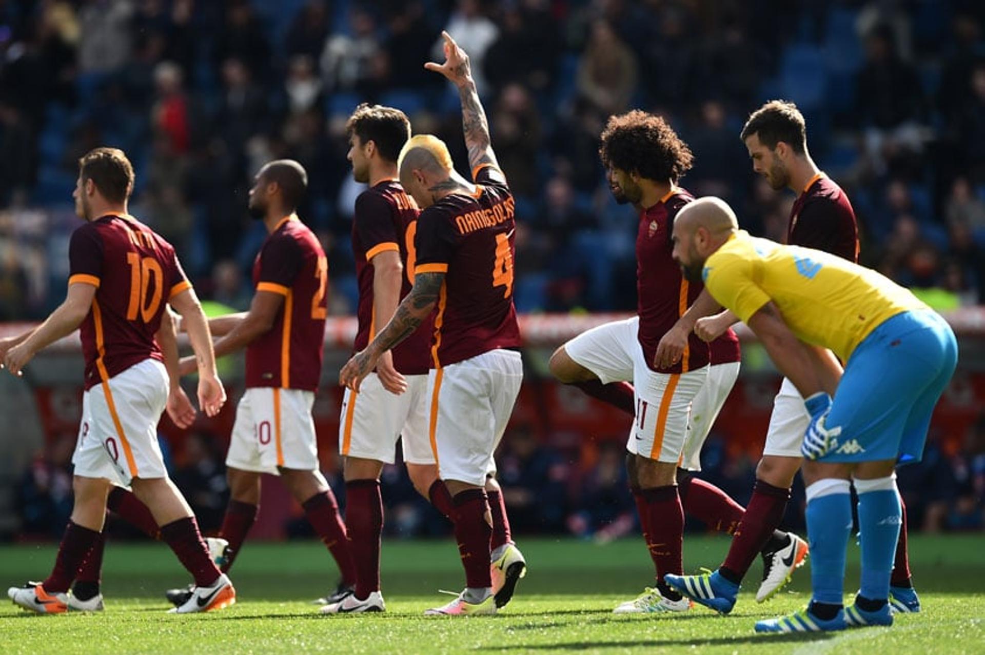 Roma x Napoli - Nainggolan