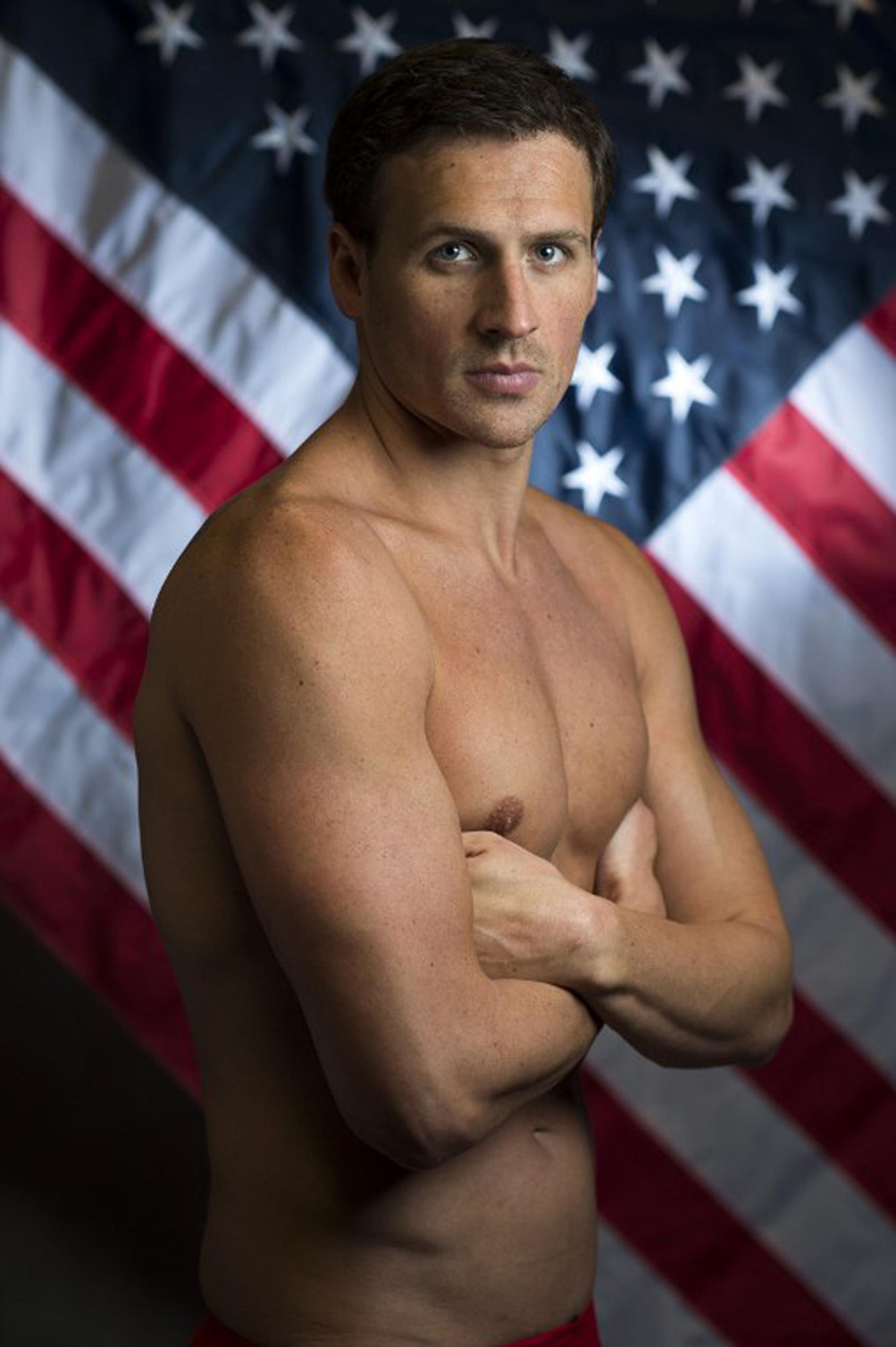 O norte-americano Ryan Lochte possui cinco ouros olímpicos na natação