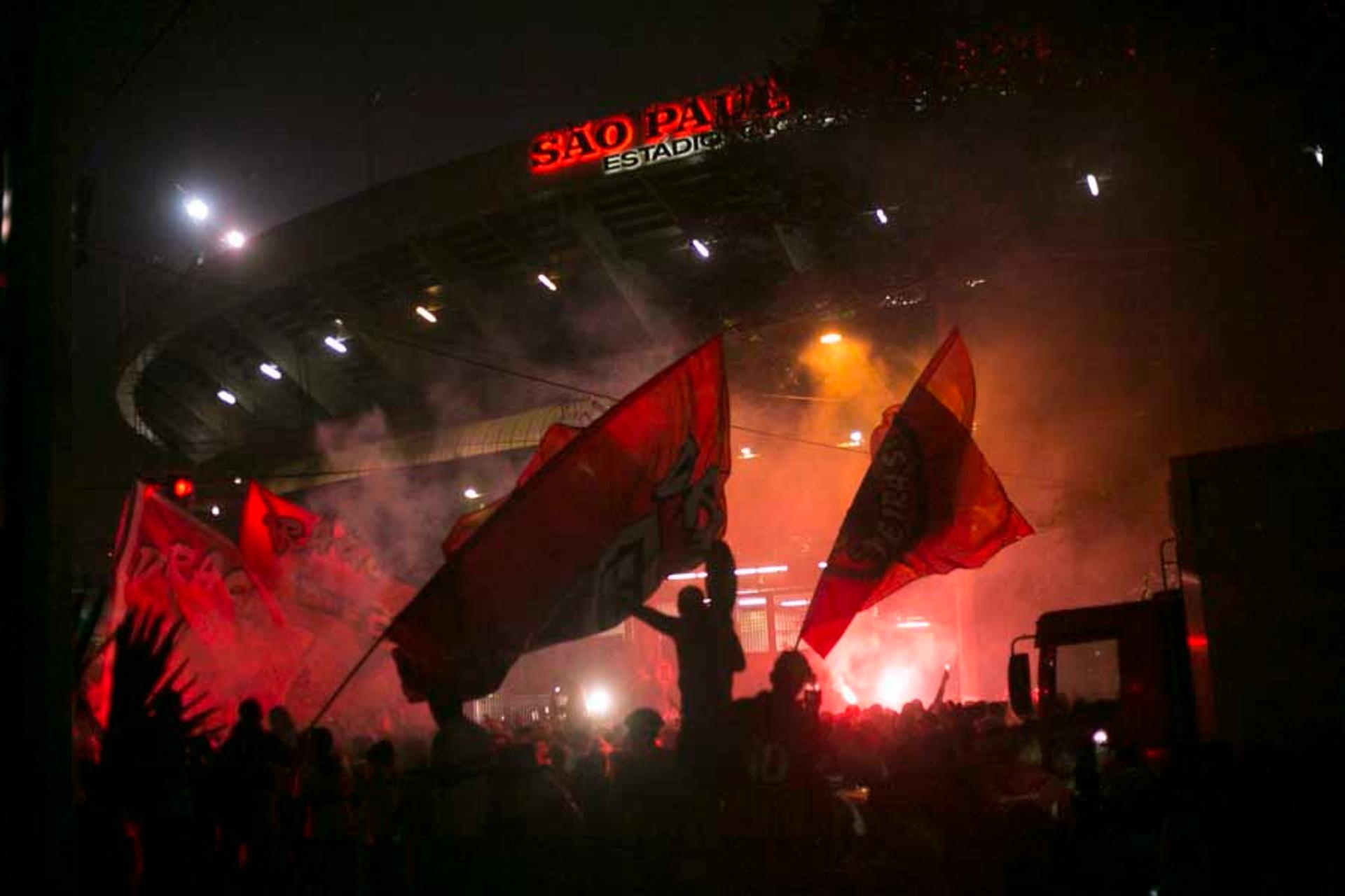 Climão São Paulo x Toluca