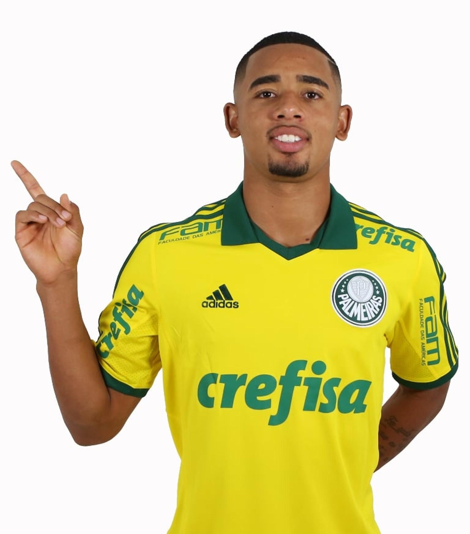 Gabriel Jesus está pré-selecionado para a Olimpíada (FOTO: Fabio Menotti/Palmeiras)