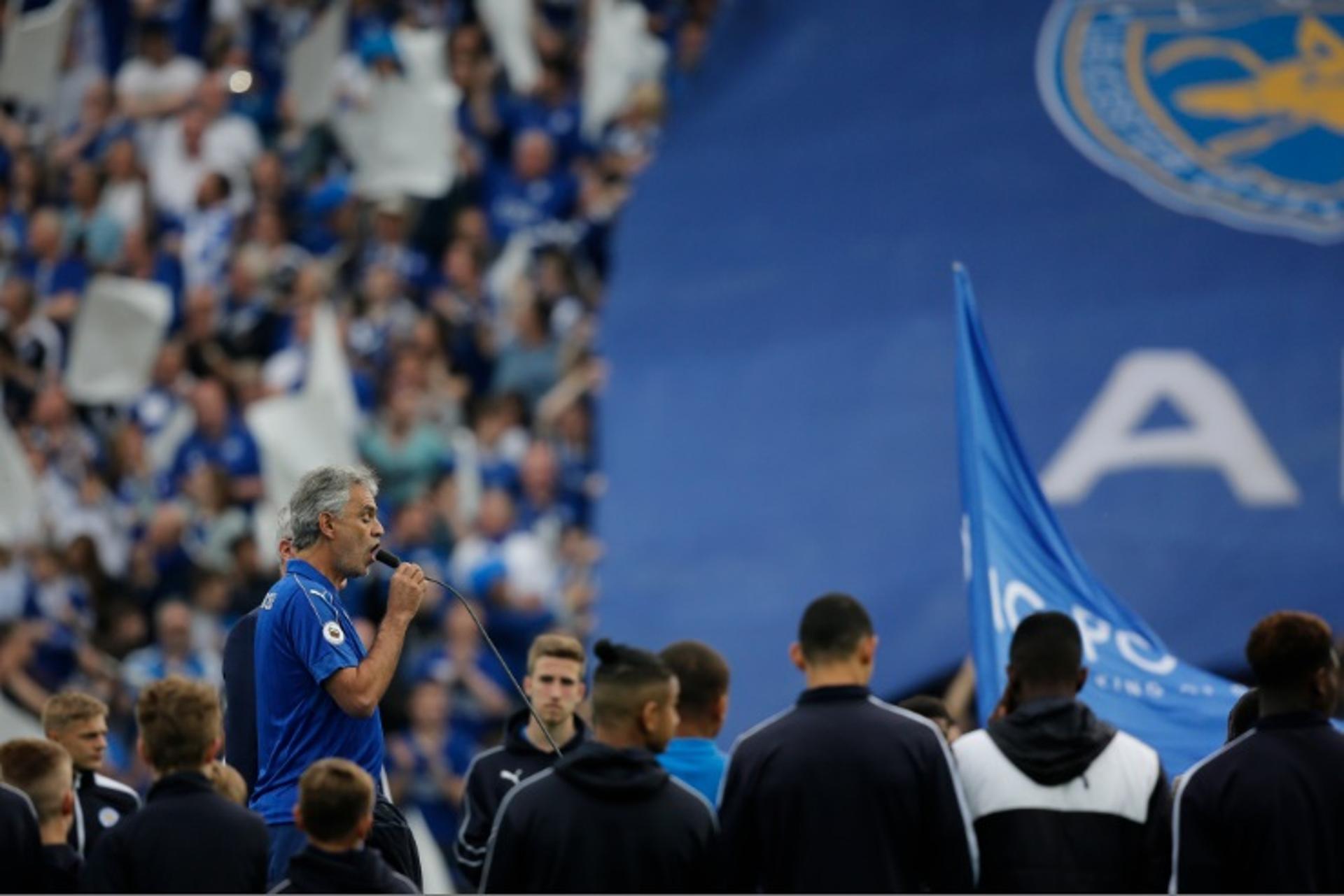 Andrea Bocelli - Leicester x Everton