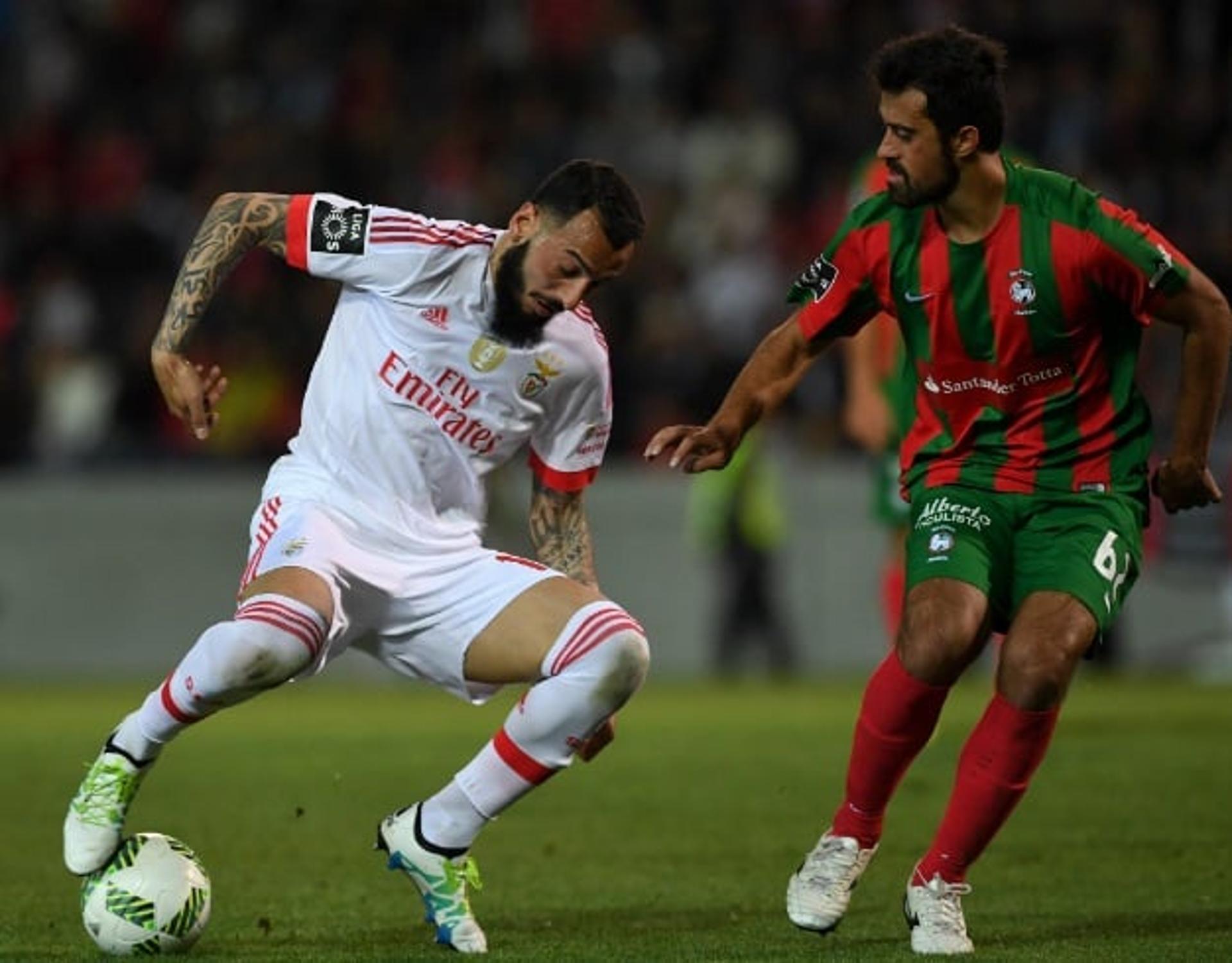 Mitroglou e Mauricio - Maritimo x Benfica