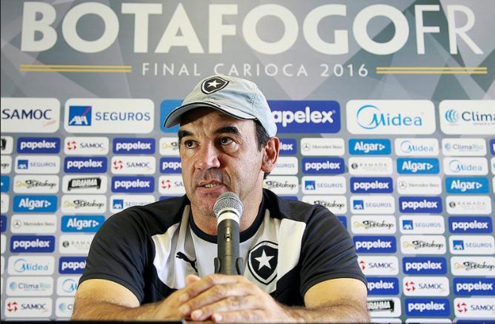 Ricardo Gomes, técnico do Botafogo (Foto: Vitor Silva/SSPress/Botafogo)