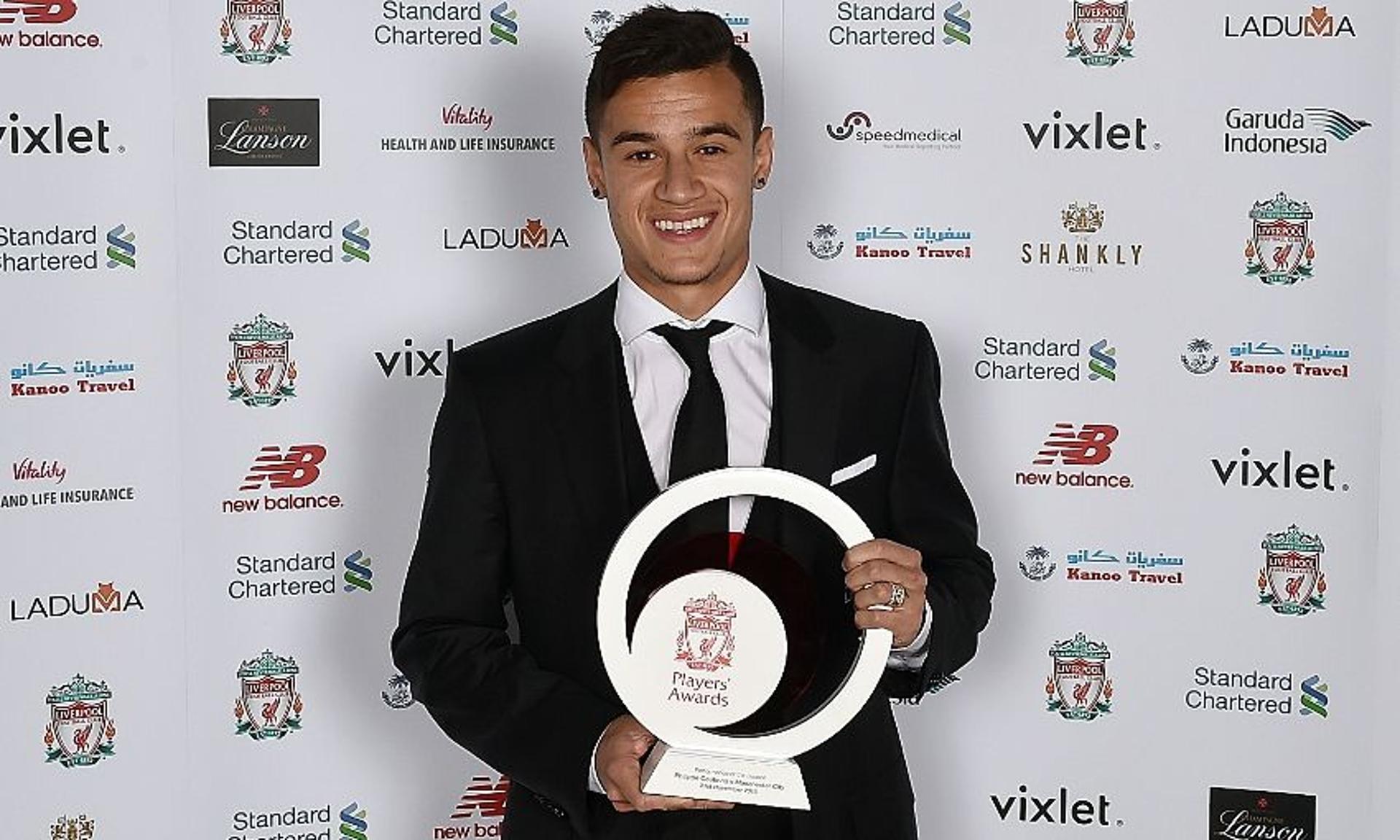 Philippe Coutinho - Prêmio Liverpool