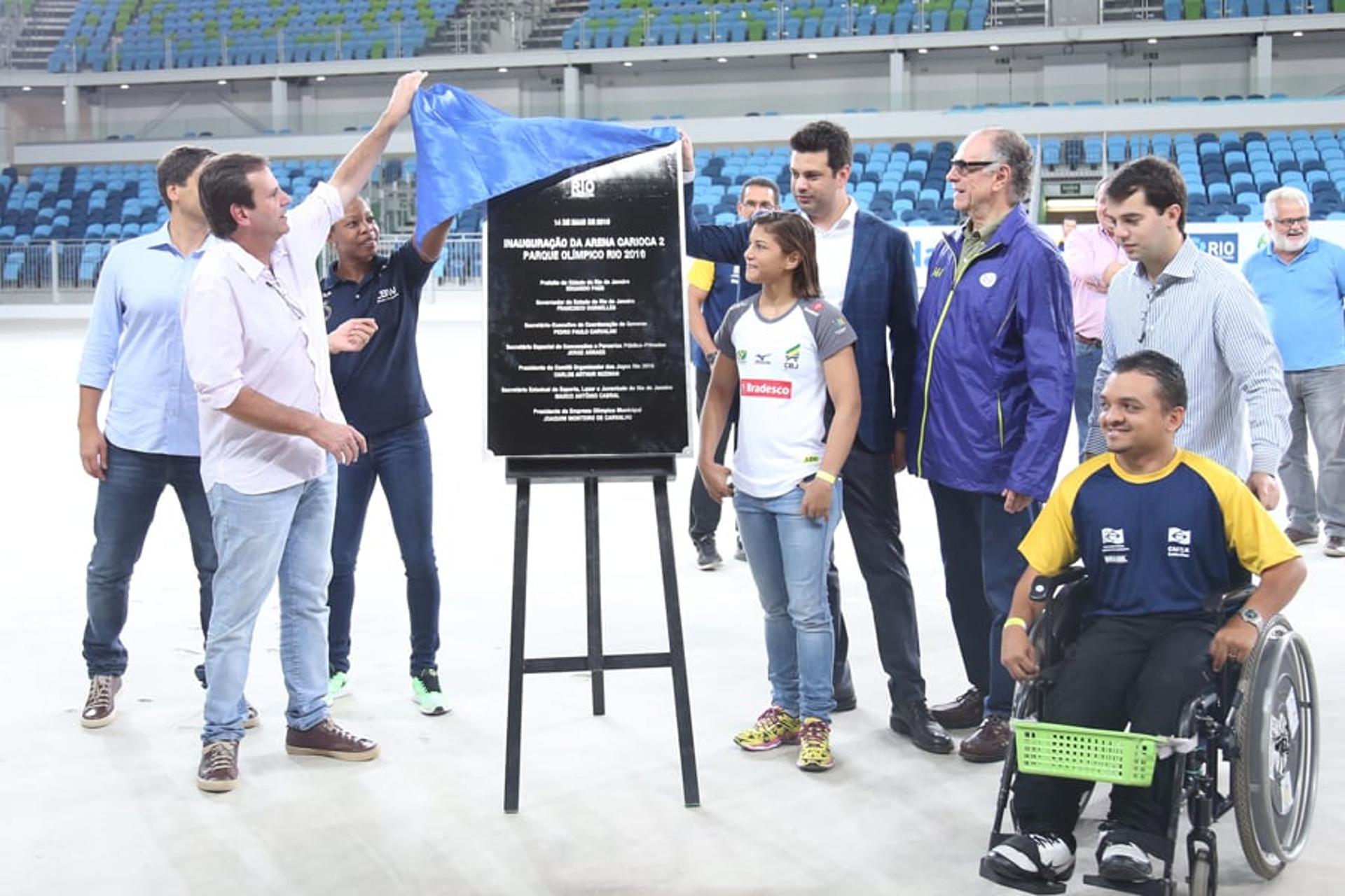 Picciani inaugura Arena Carioca 2