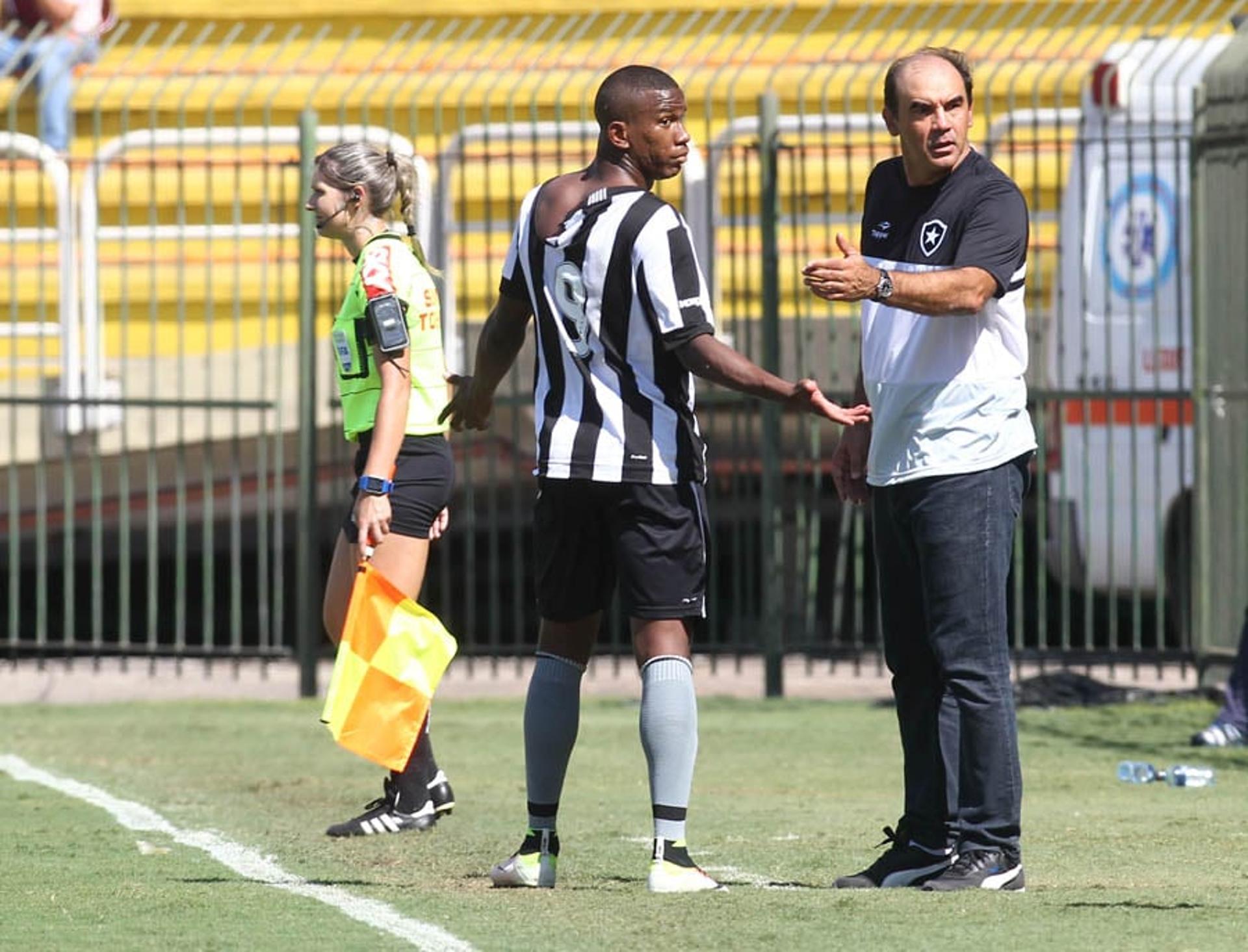 Ribamar é um dos jovens no elenco do Botafogo&nbsp;