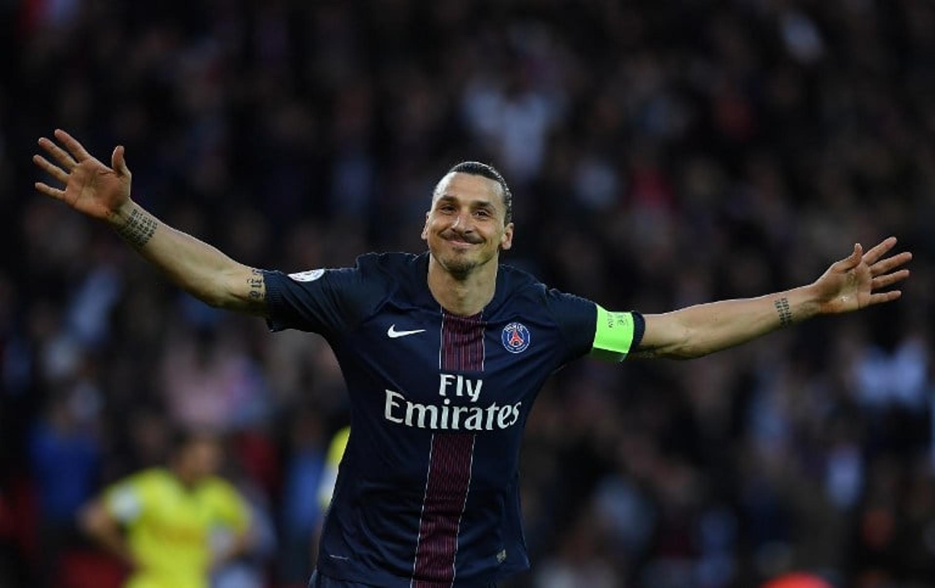 Ibrahimovic anotou 38 gols pelo PSG e foi artilheiro do Francês