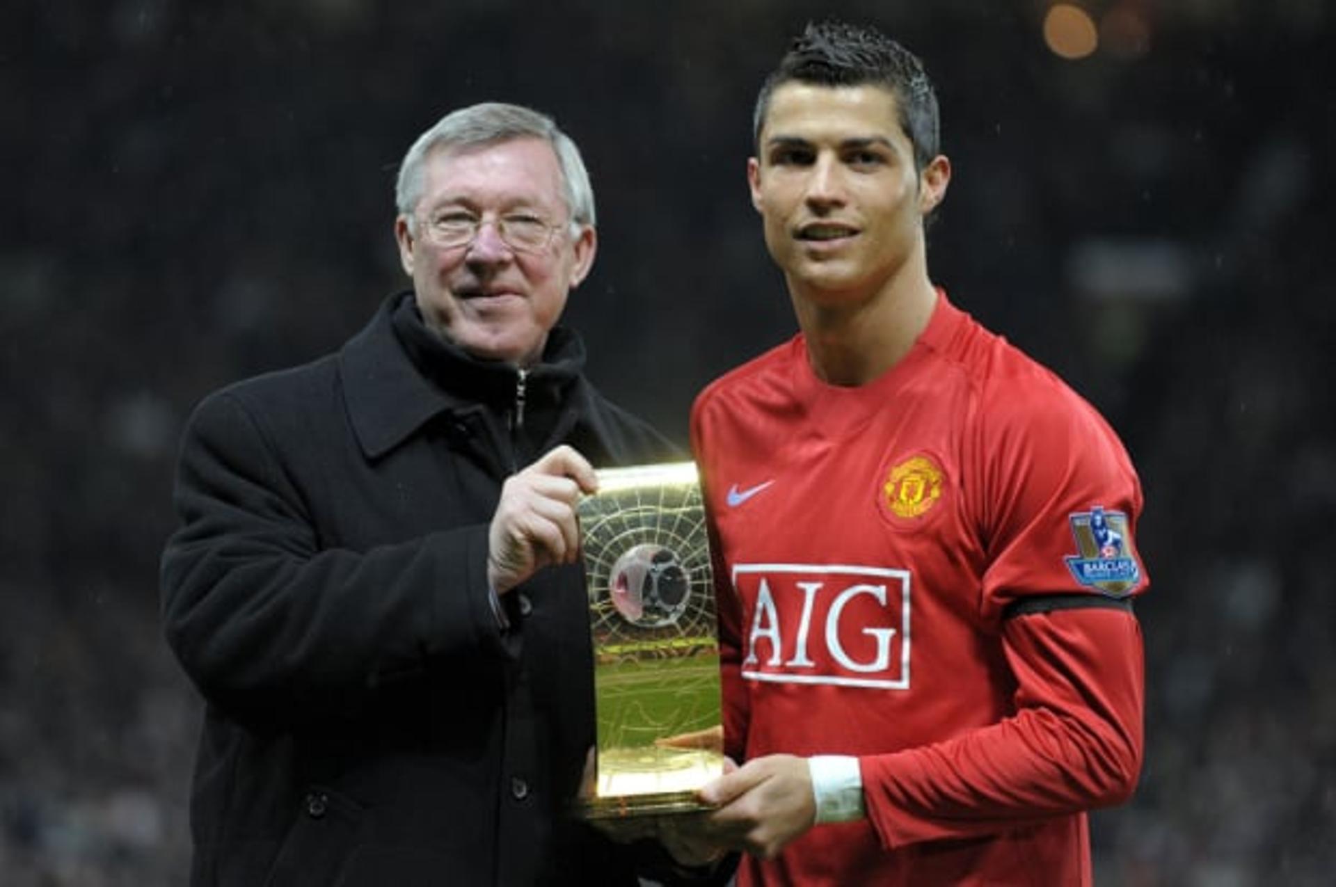 Alex Ferguson e Cristiano Ronaldo