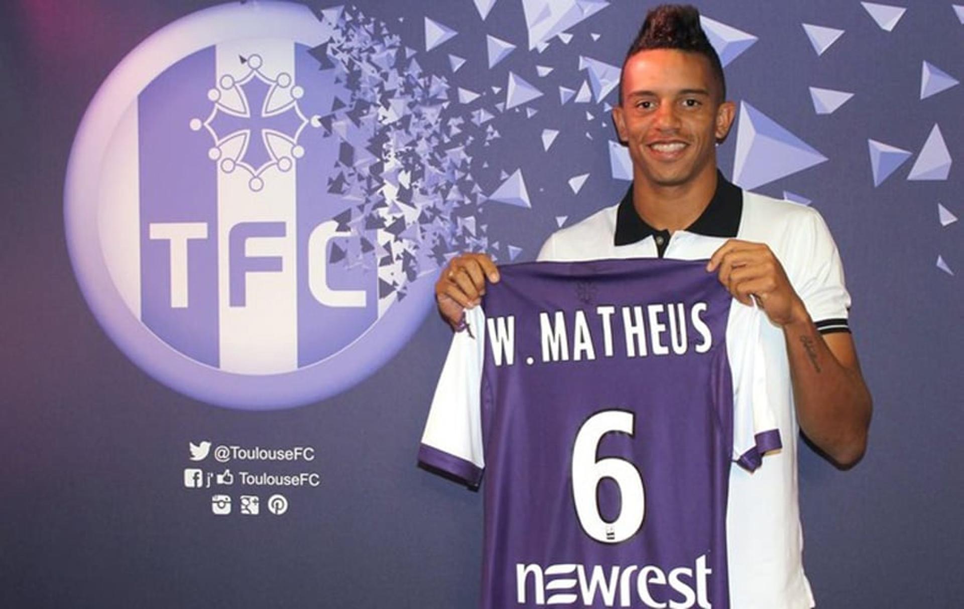 William Matheus acertou com o Fluminense