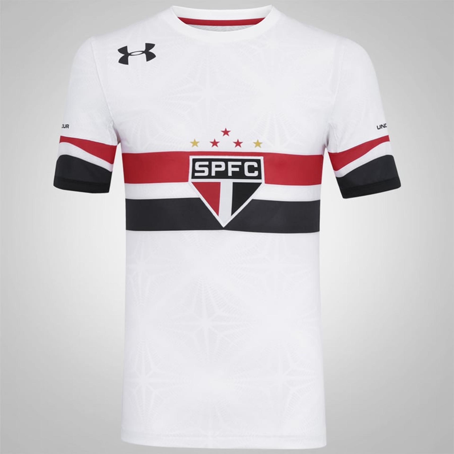 Confira imagens da nova camisa do São Paulo&nbsp;