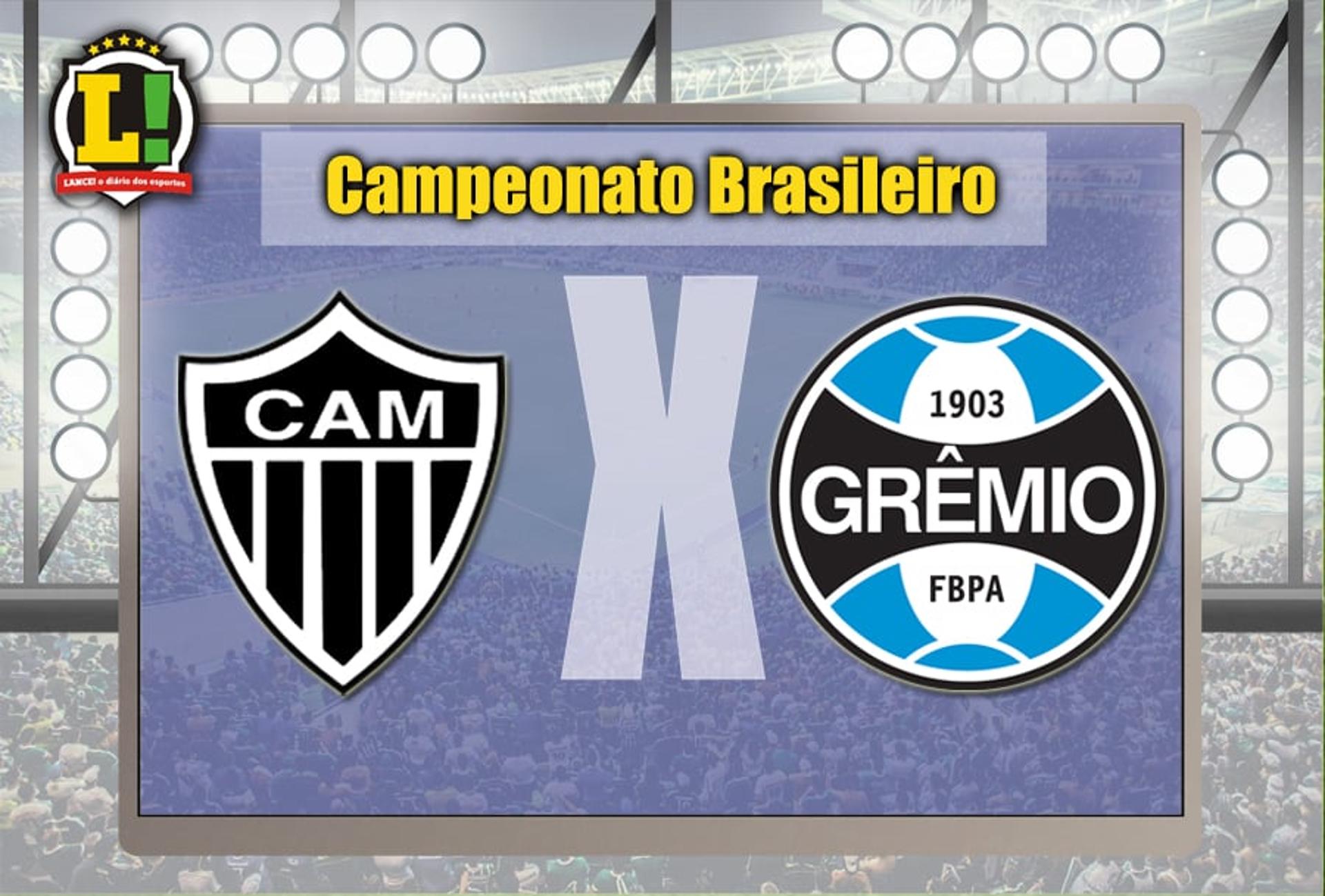 Apresentação Atlético-MG x Grêmio Campeonato Brasileiro