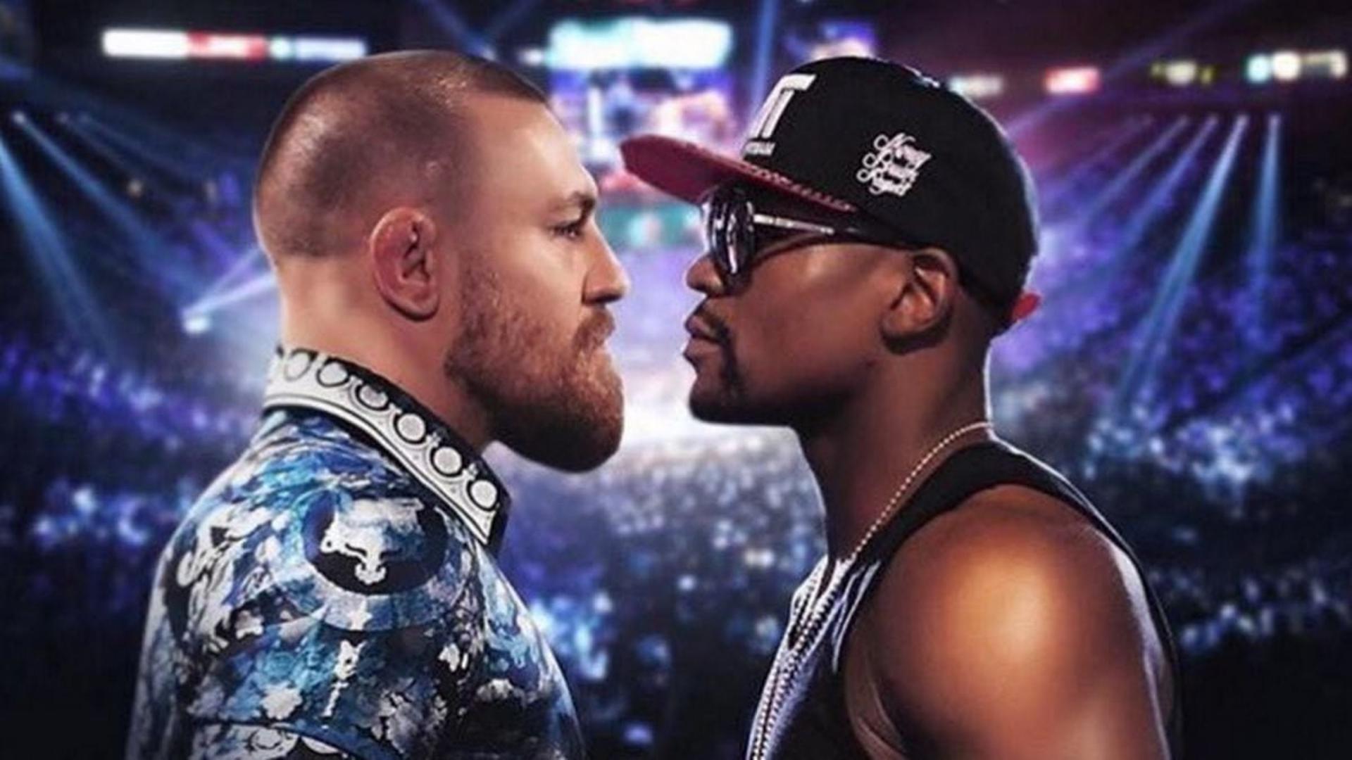 Montagem de McGregor x Mayweather circula pela internet