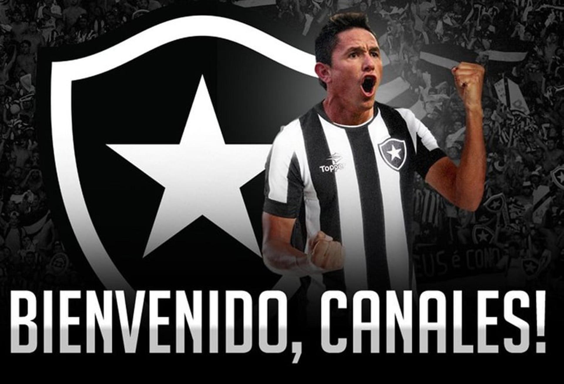 Canales Botafogo (foto:Divulgação/botafogo)