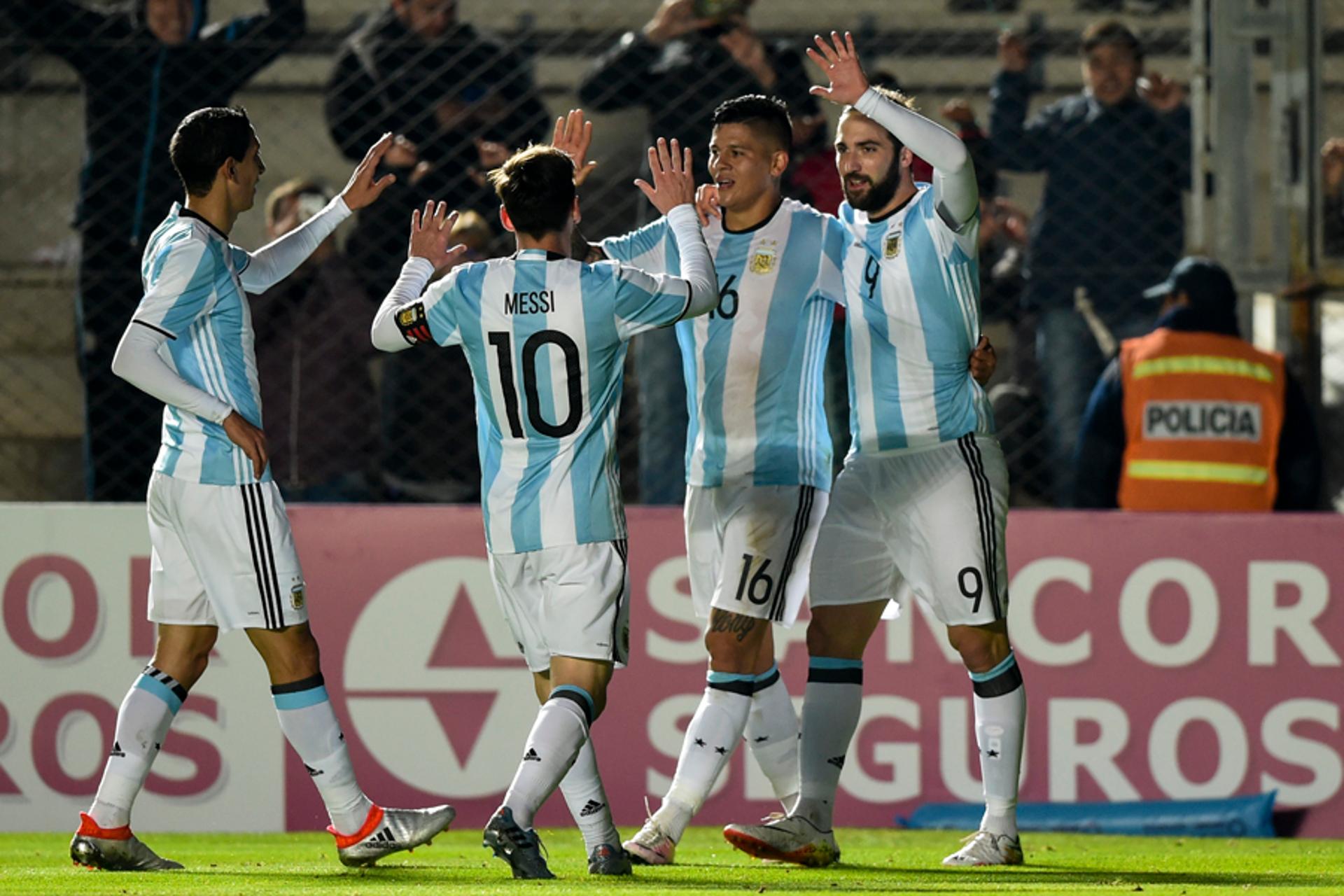 Amistoso - Argentina x Honduras (foto:EITAN ABRAMOVICH / AFP)