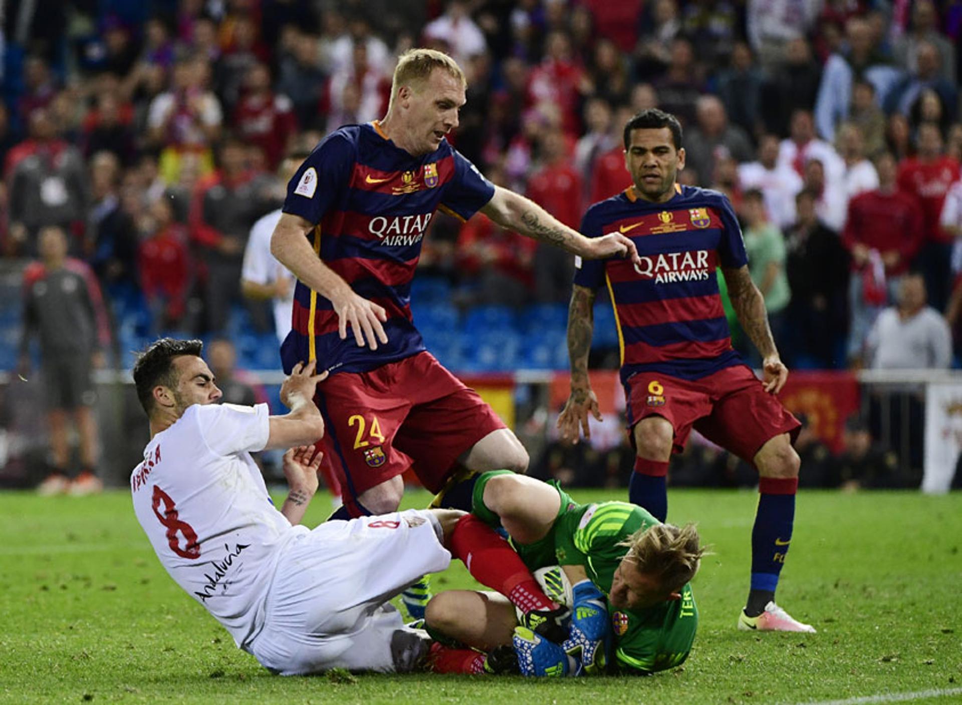 Mathieu - Barcelona x Sevilla