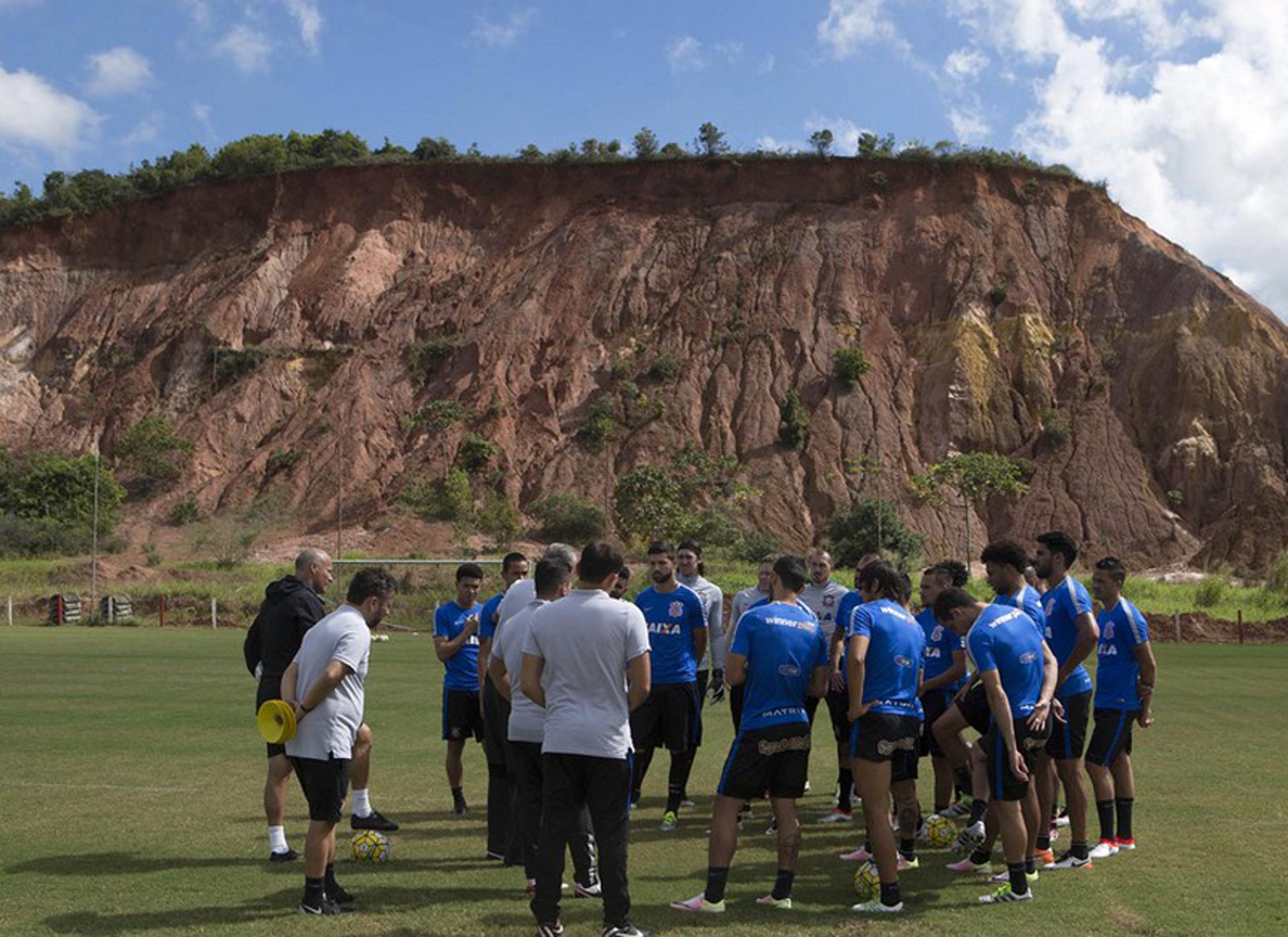 Corinthians treinou no CT do Náutico