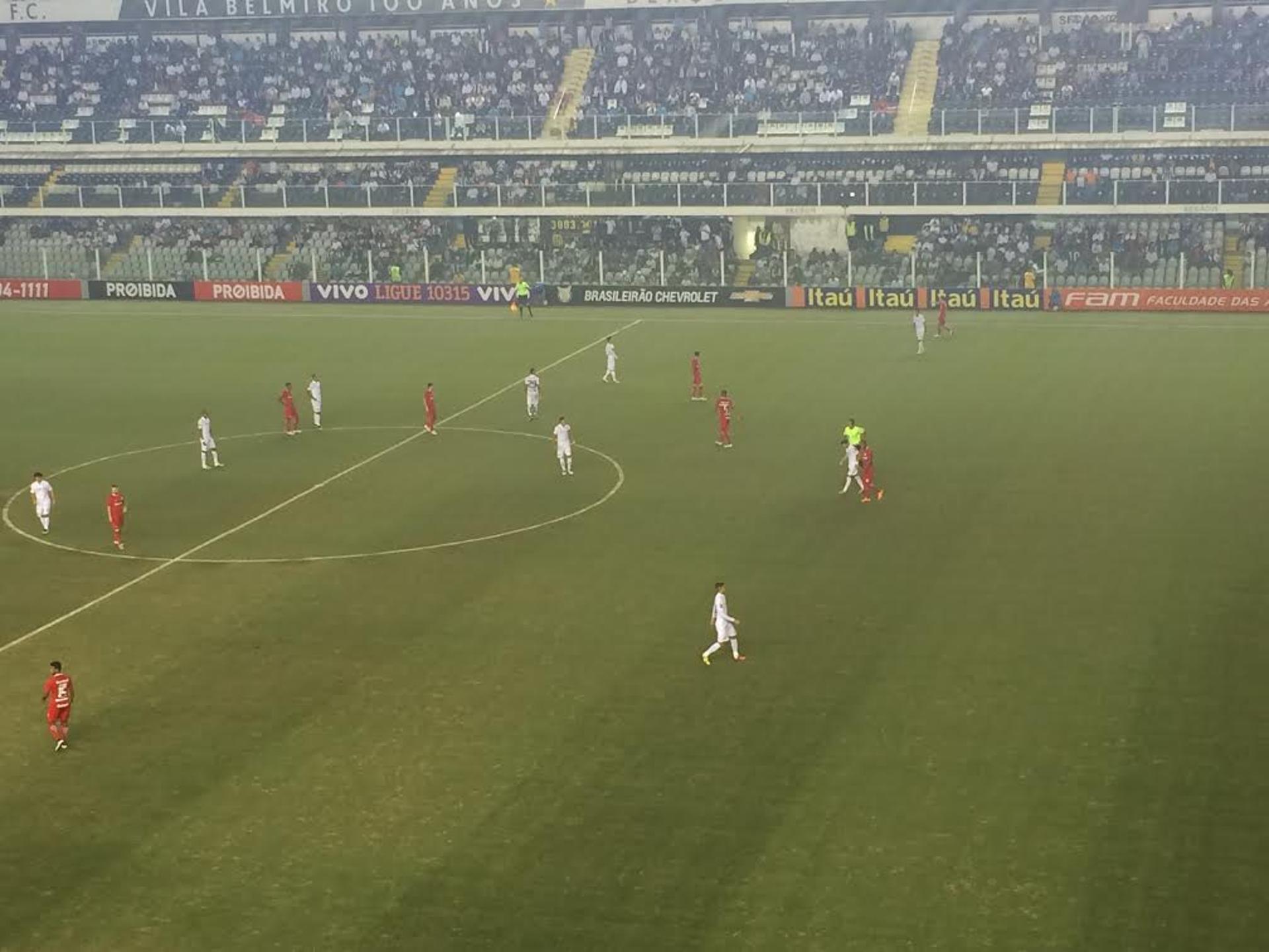 Santos perdeu do Inter por 1 a 0 e ainda teve prejuízo financeiro&nbsp;