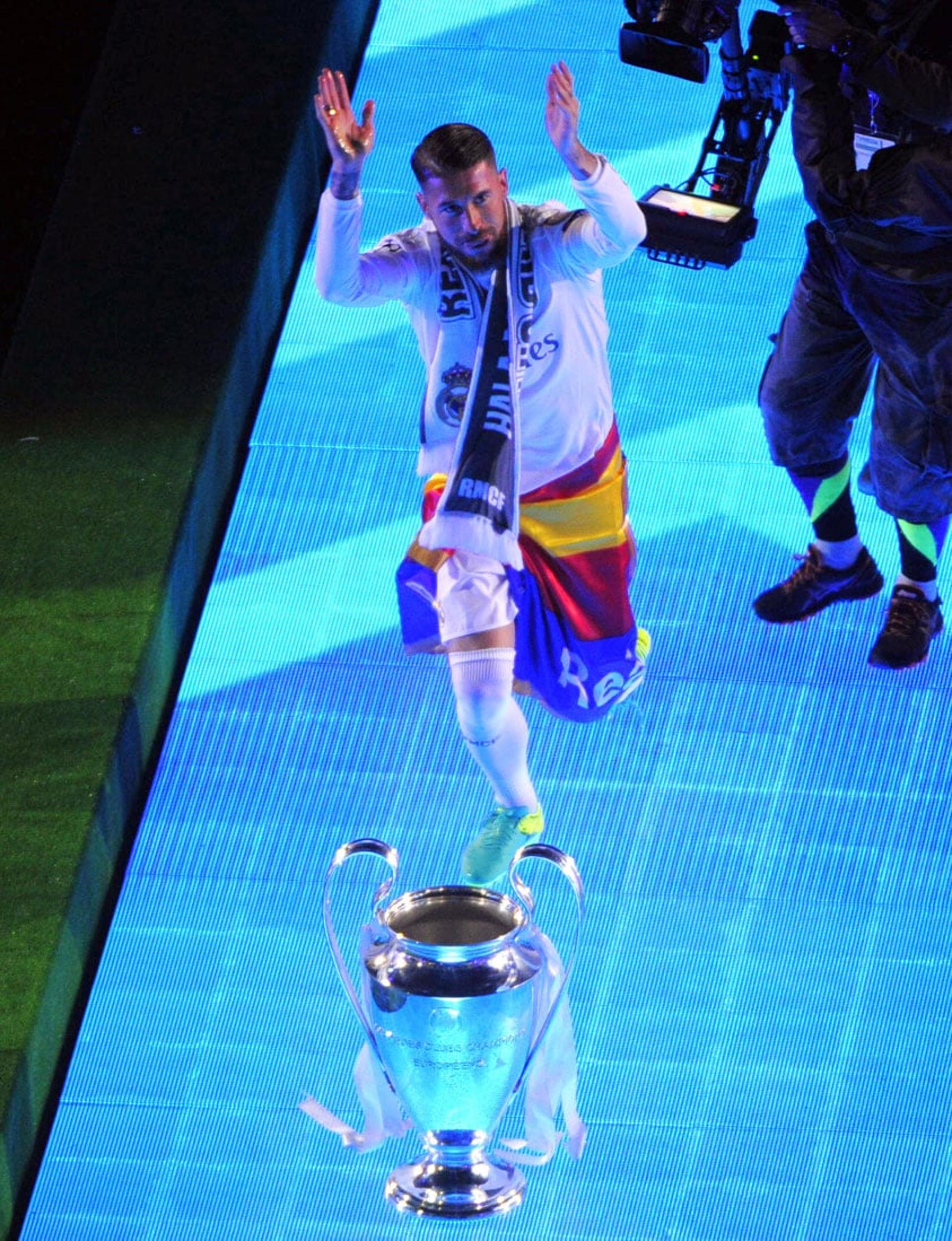 Liga dos Campeões - Festa do Real Madrid - Sergio Ramos