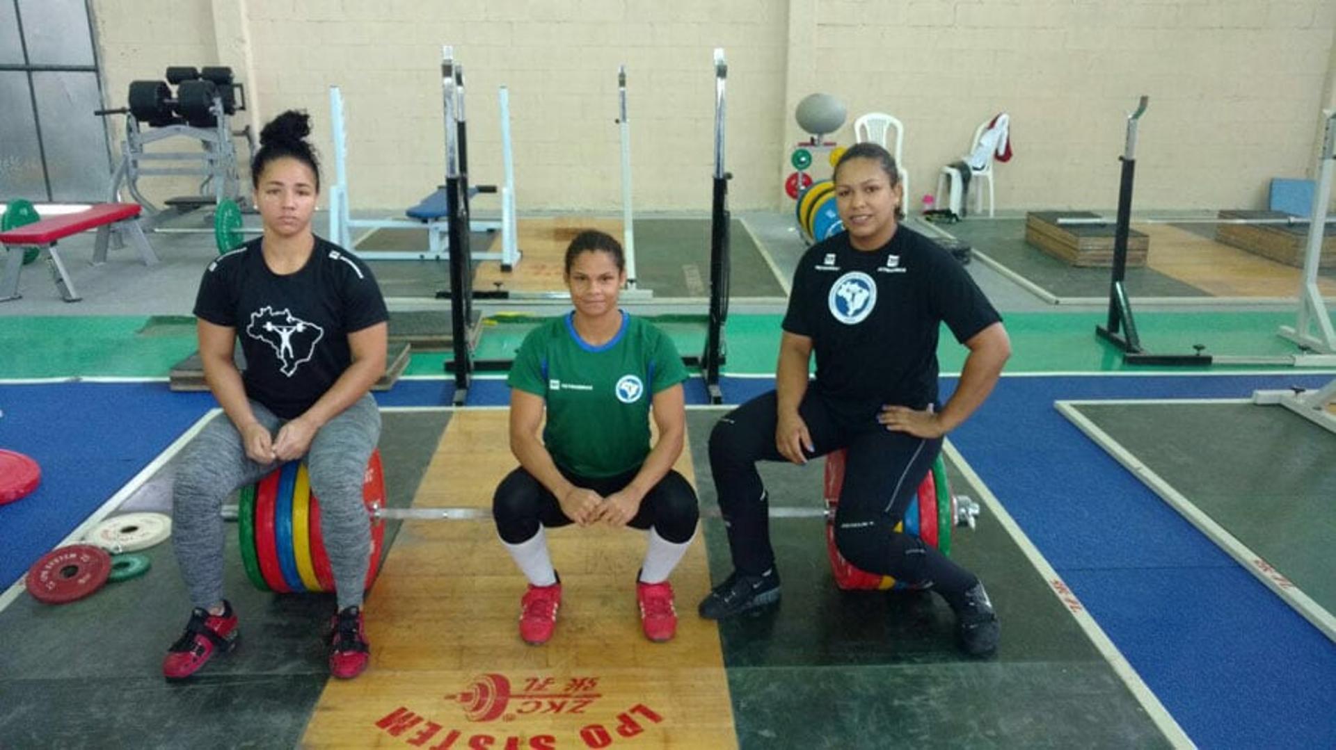 Bruna Piloto, Rosane Santos e Jaqueline Ferreira são esperanças de medalhas para o Brasil no Pré-olímpico das Américas do Levantamento de Peso