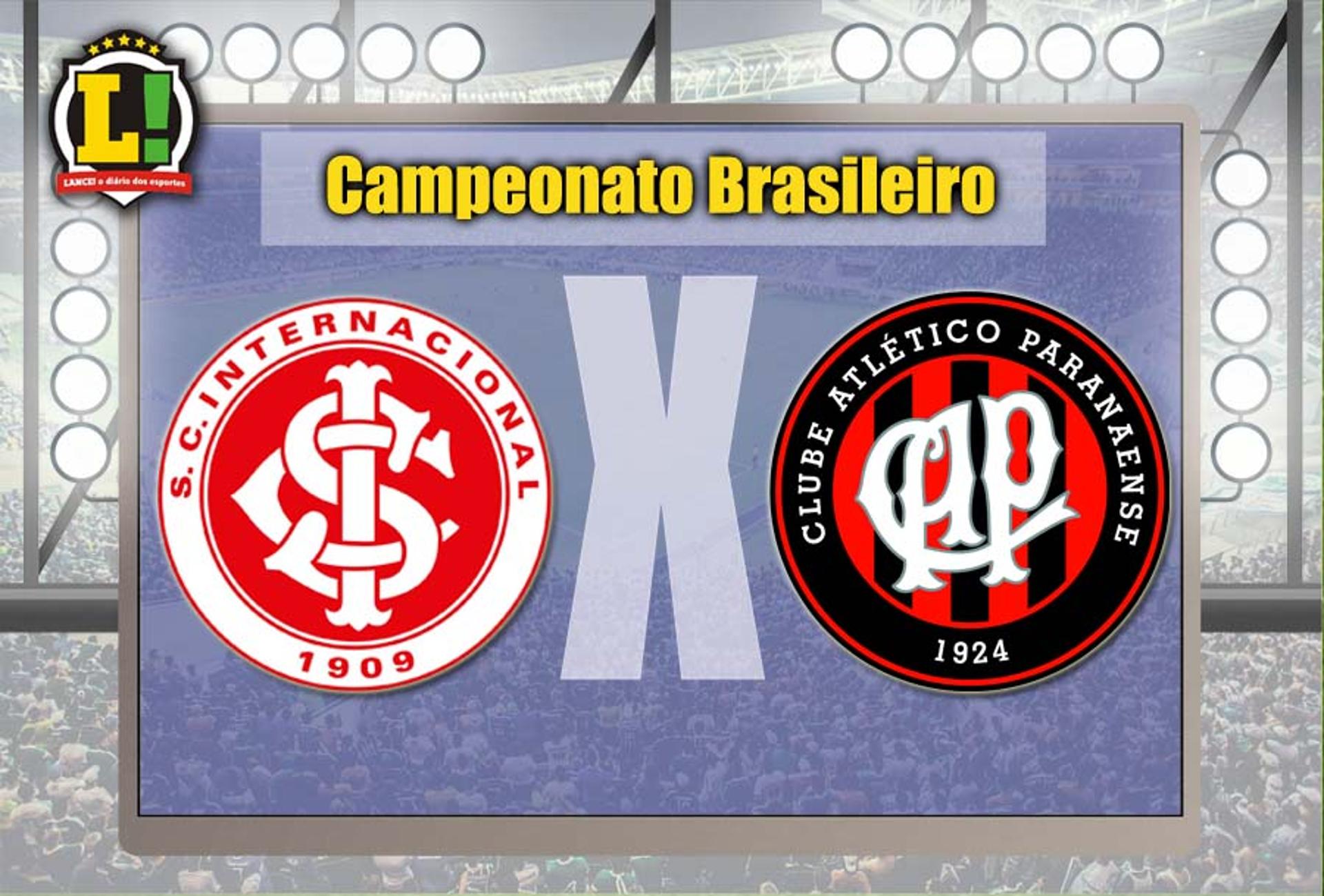 Apresentação Internacional x Atlético-PR Campeonato Brasileiro