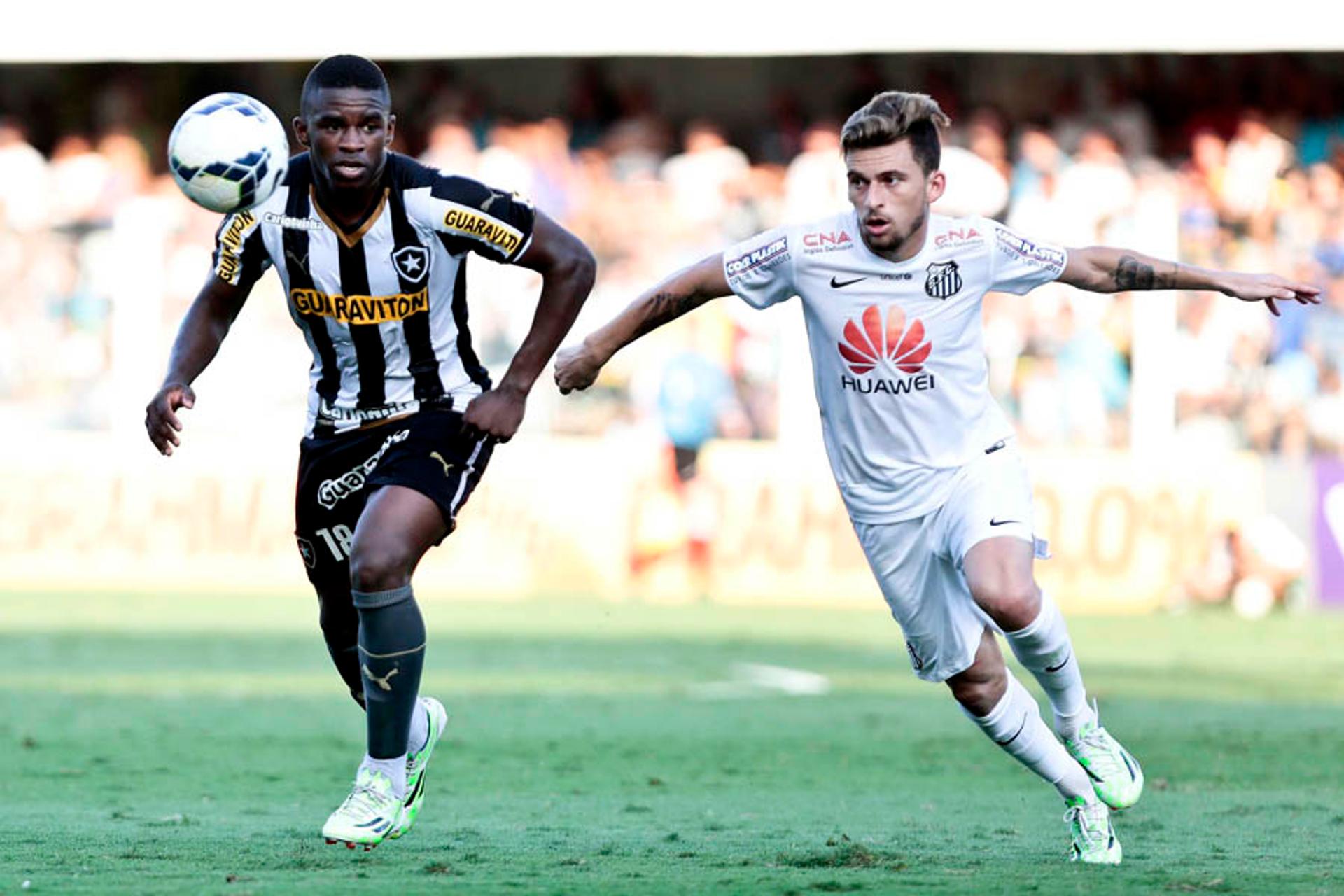 Último jogo - Santos 2 x 0 Botafogo (30/11/2014)&nbsp;