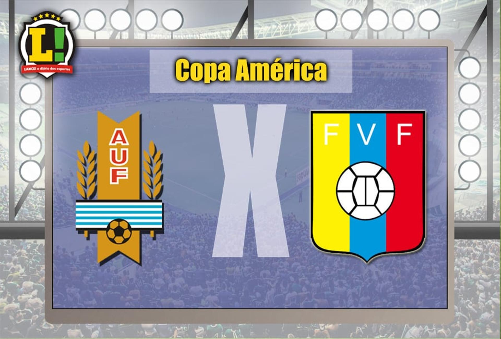 Apresentação Uruguai x Venezuela Copa América