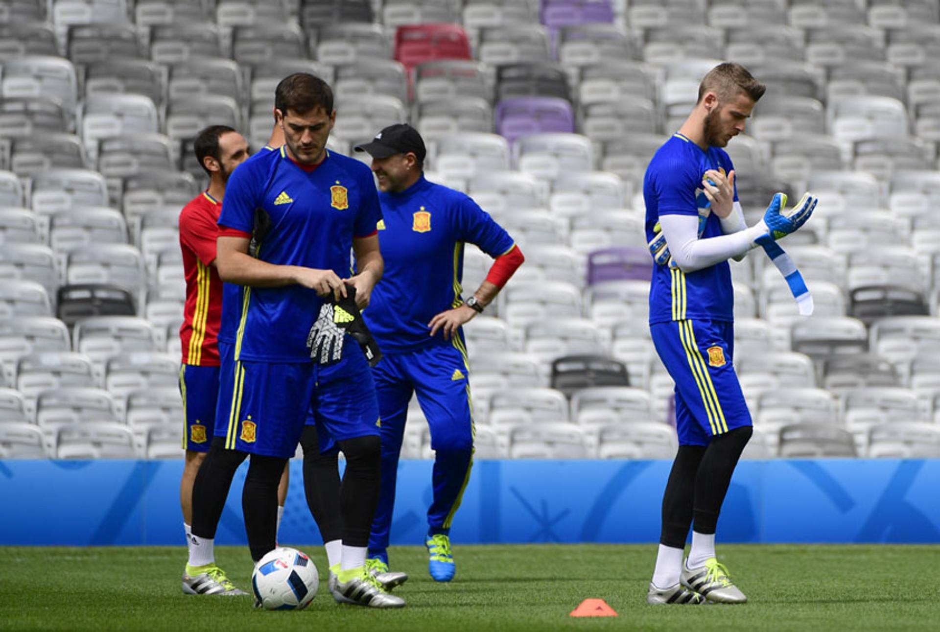 Casillas e De Gea - Espanha