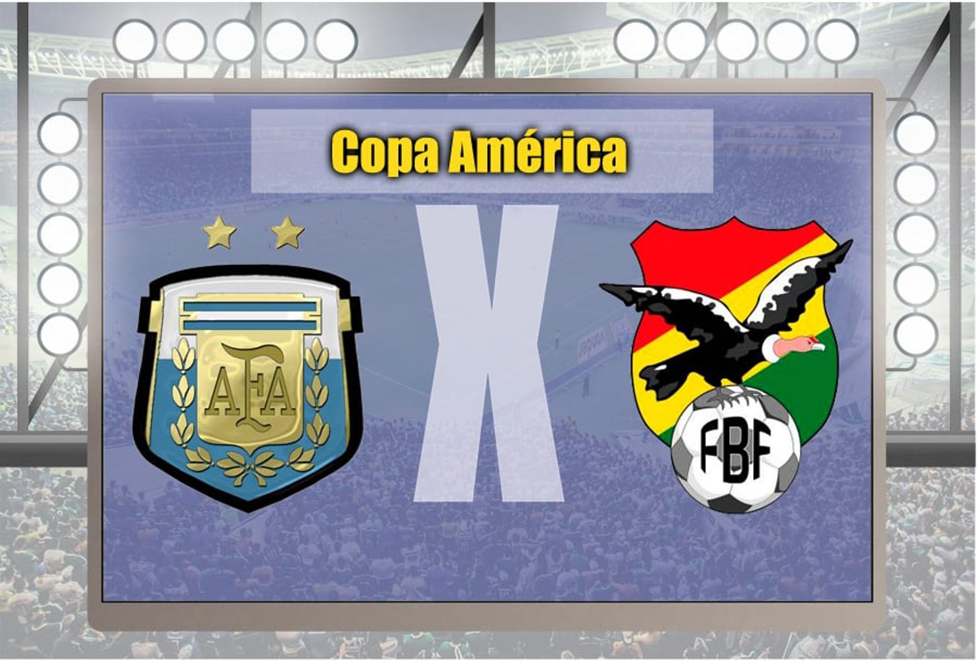 Apresentação - Copa America Argentina x Bolivia