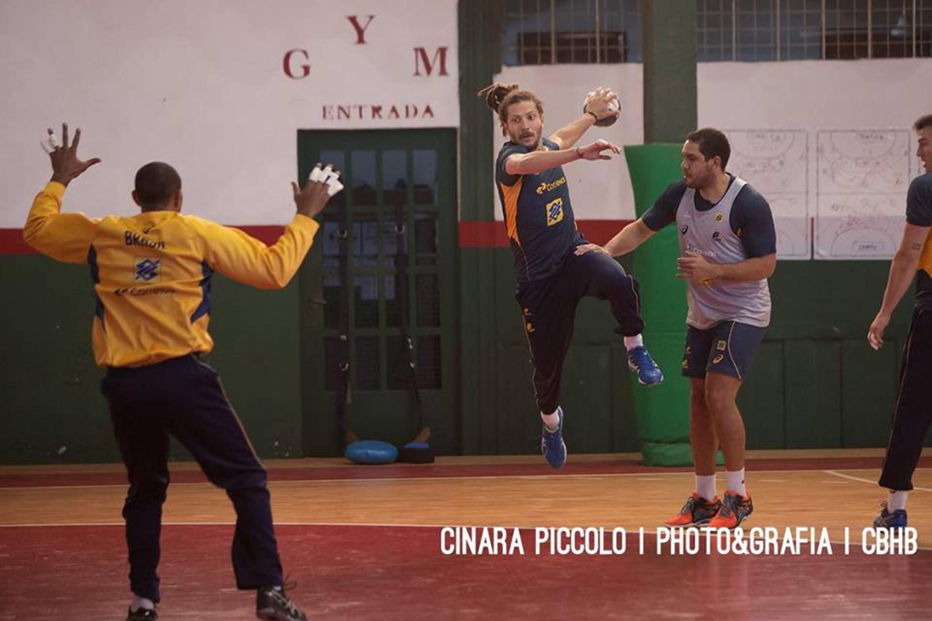 Seleção não teve folga nesta terça / Foto: Cinara Piccolo - Photo&Grafia - CBHb