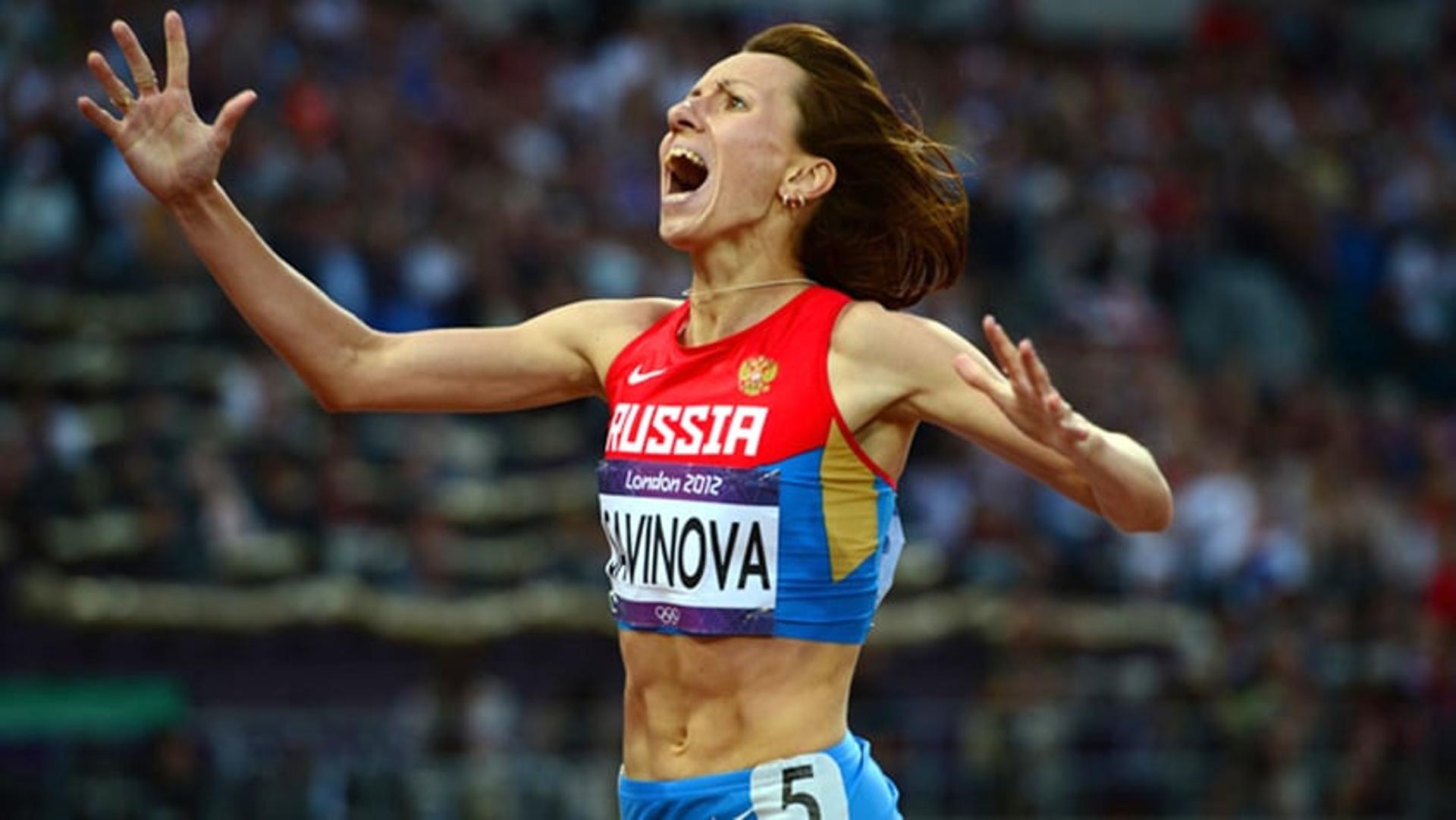 Mariya Savinova (ouro nos 800m)