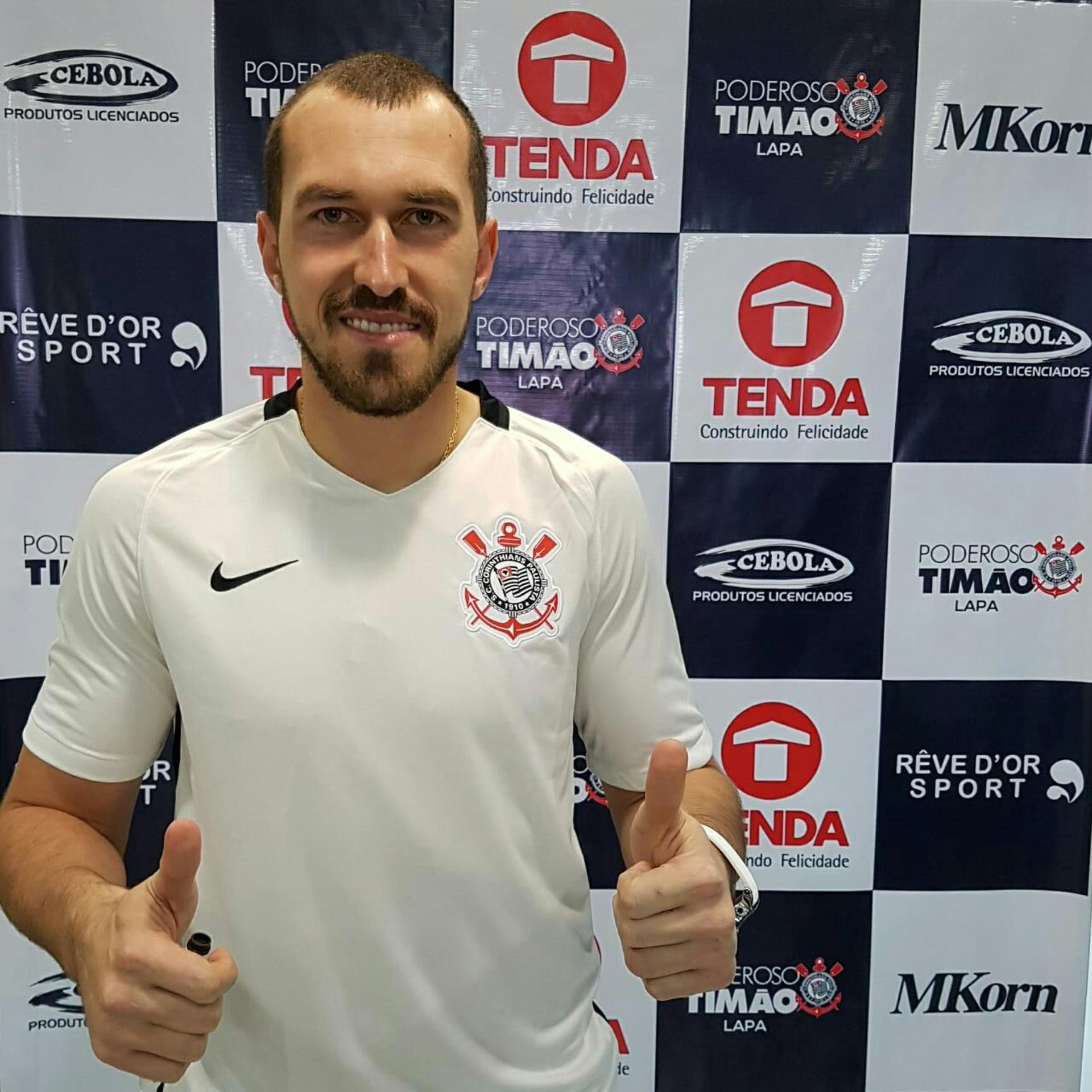 Walter em evento de Loja do Corinthians (Foto: Divulgação)