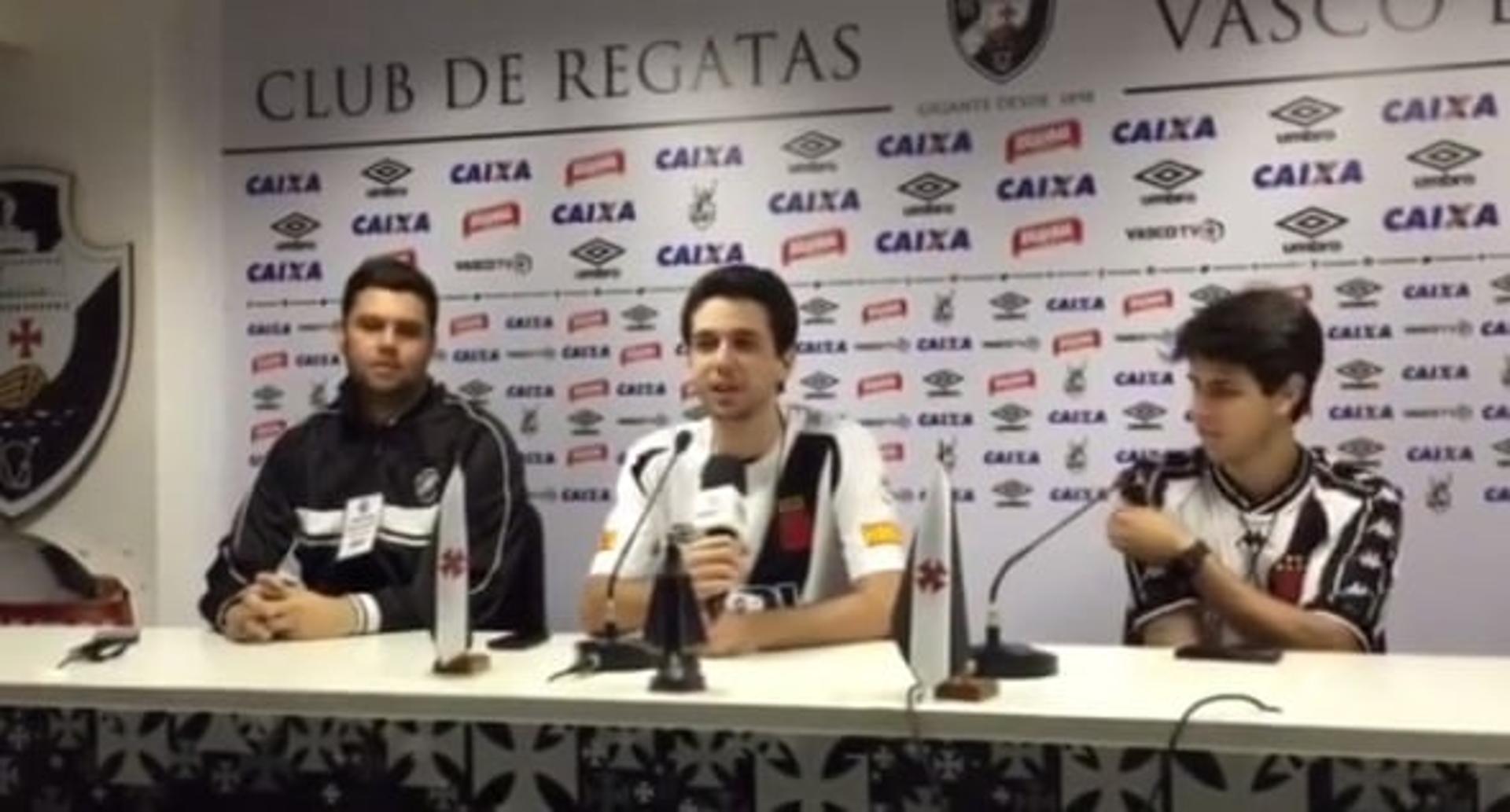 Sócios do Vasco participam de ação do clube (Foto: Reprodução/Instagram do Vasco)