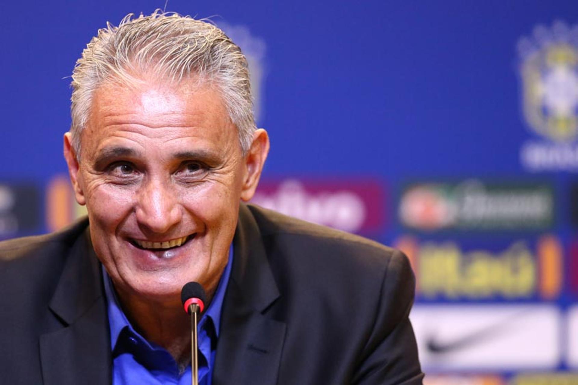 Apresentação Tecnico Tite na Seleção Brasileira(Foto:LucasFigueiredo/Mowa Press)