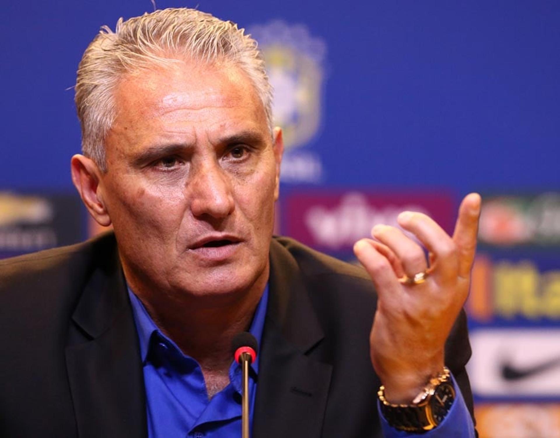 Apresentação de Tite na Seleção