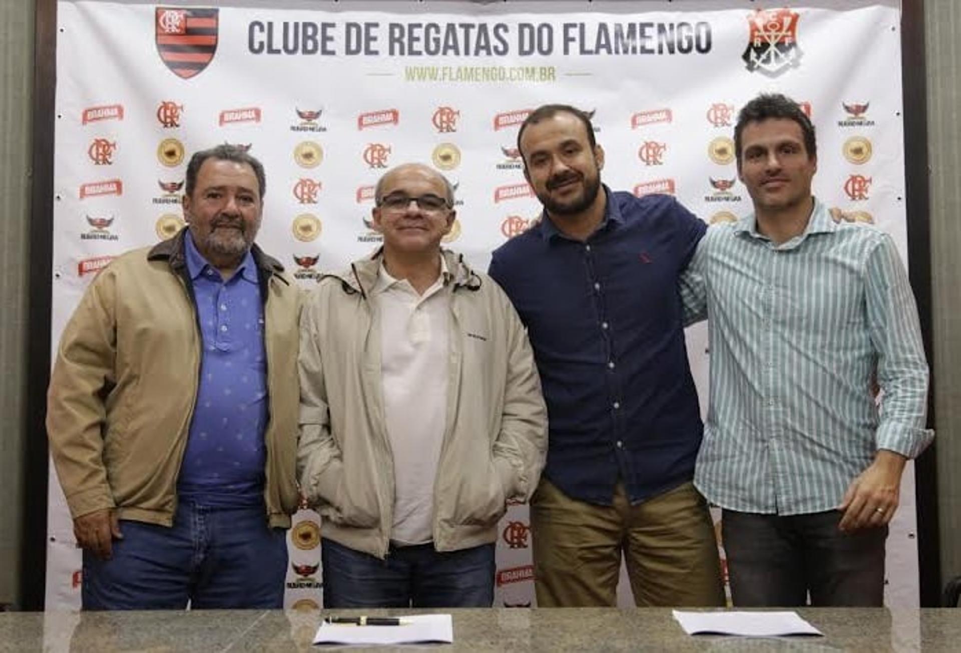 Flamengo e Ambev renovam parceria (Foto: Divulgação)