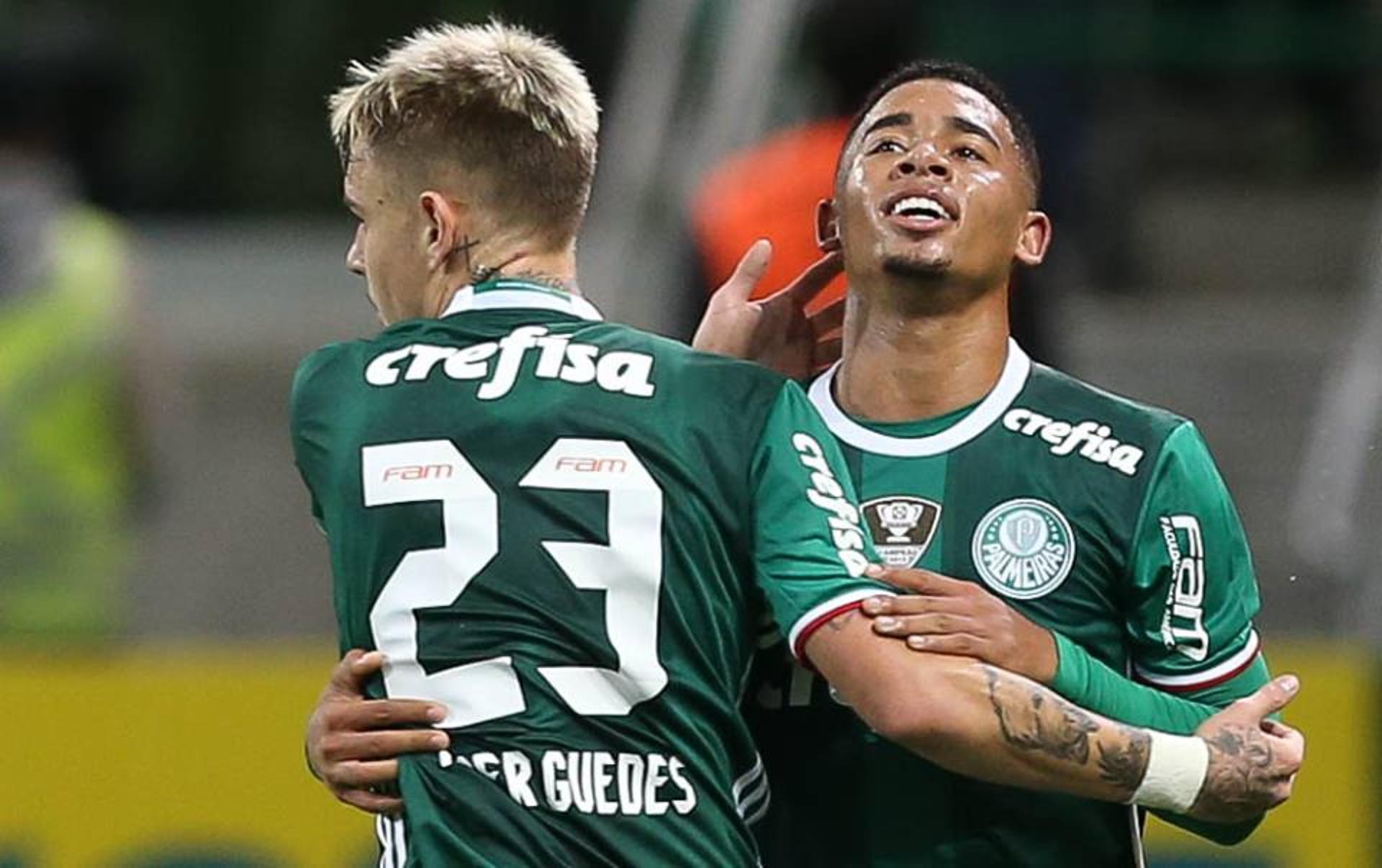 Roger Guedes e Gabriel Jesus ficaram separados por sete votos