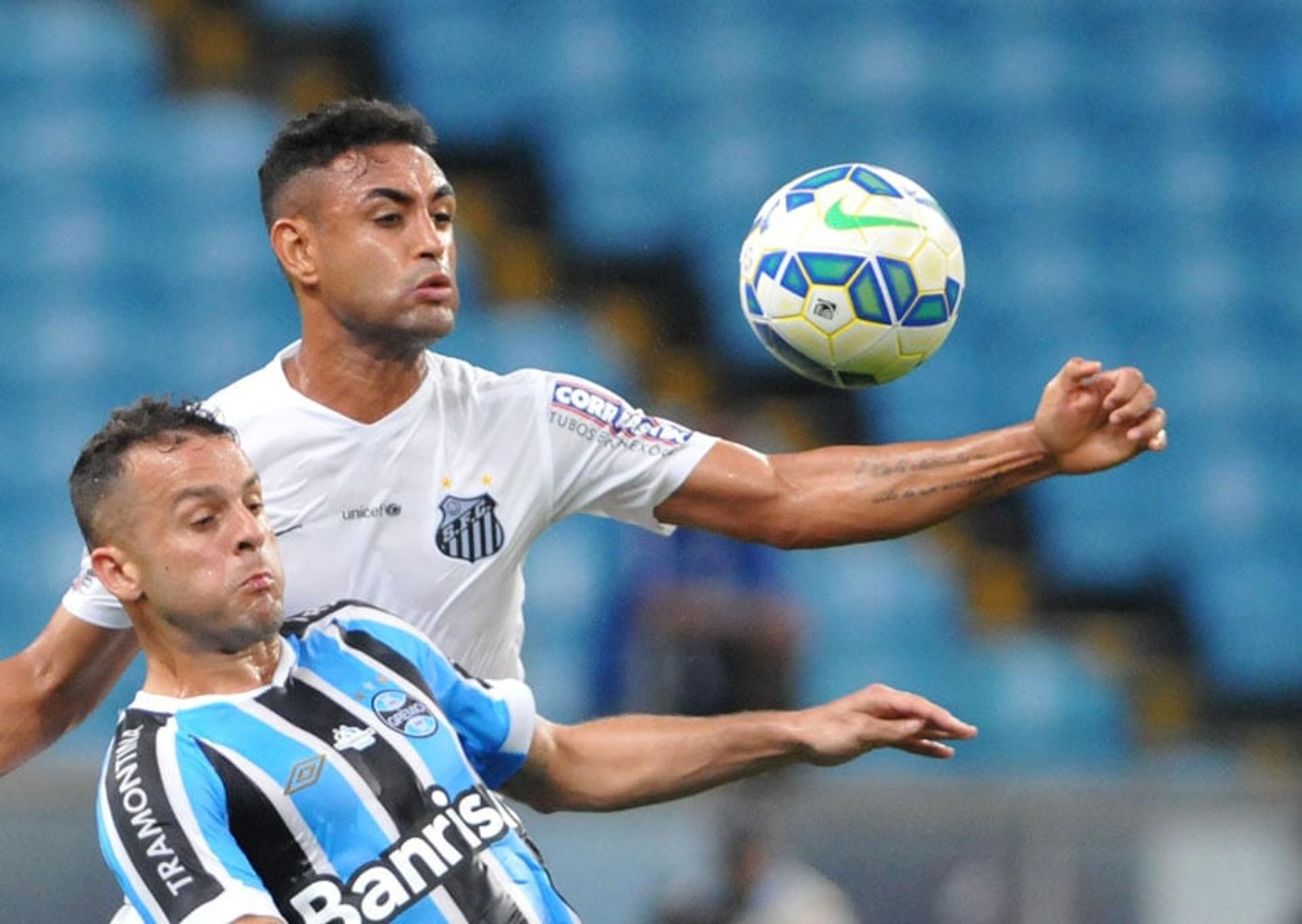 Último jogo: Grêmio 1 x 0 Santos (15/10/2015 - Arena Grêmio)