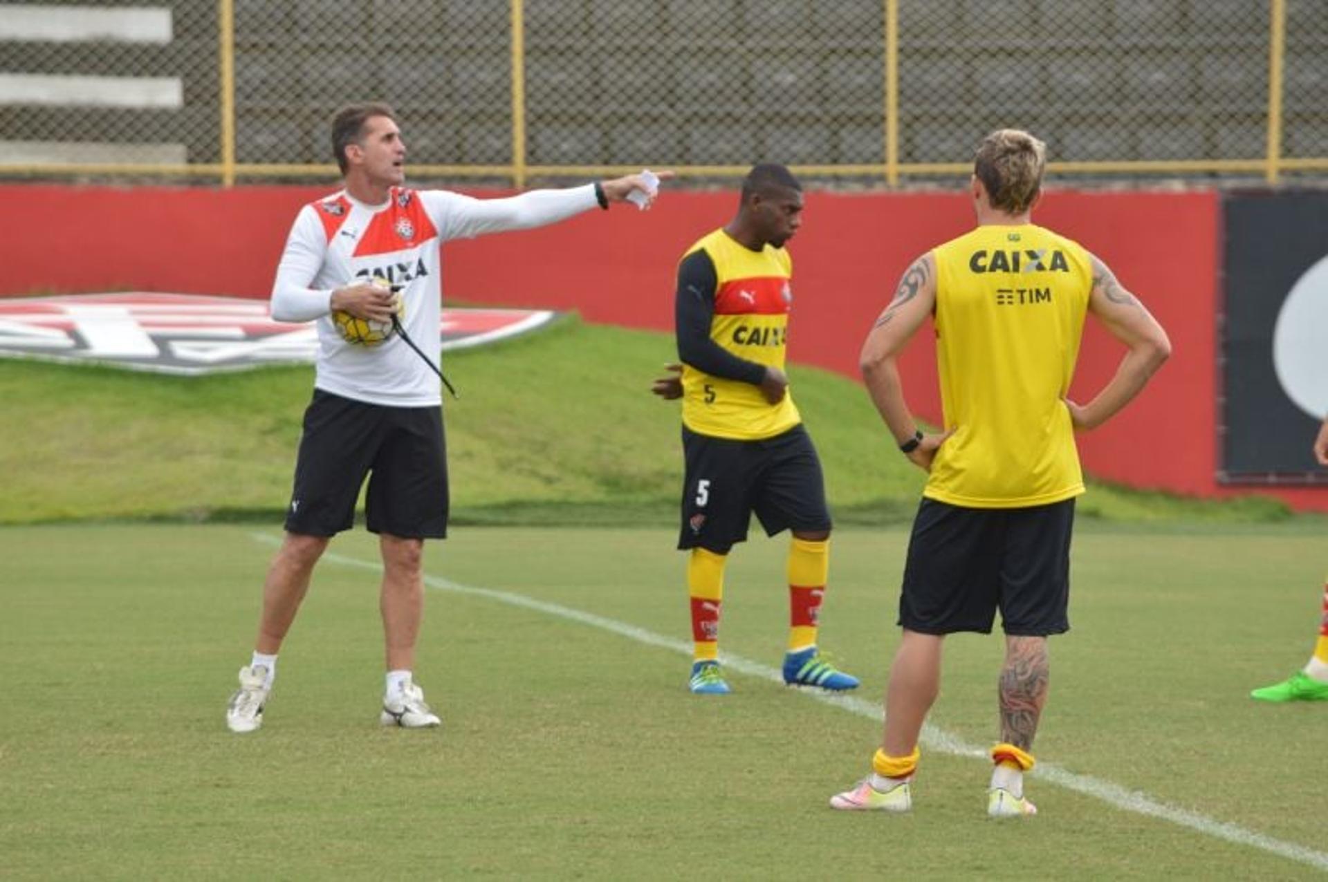 Vagner Mancini, treino do Vitória